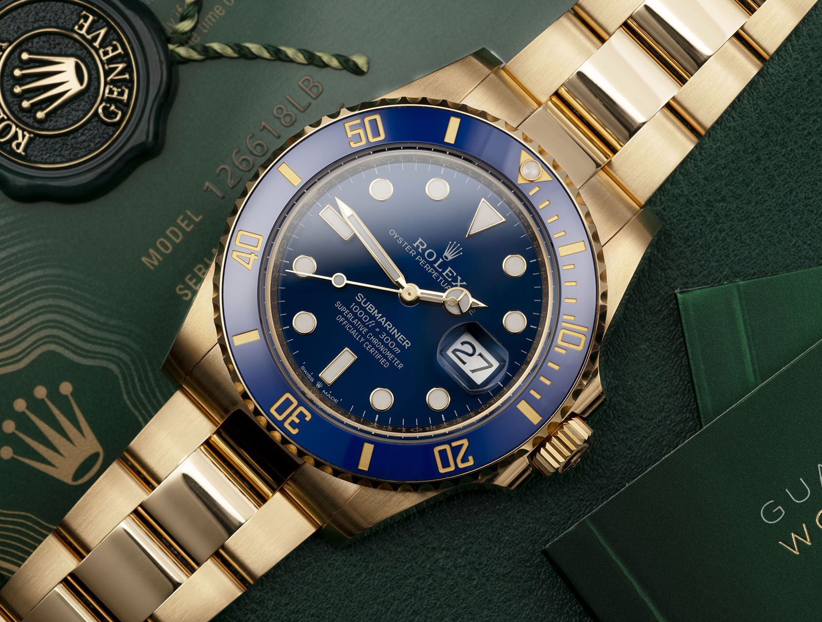 ref 126618LB | 126618LB - UK Retailed | Rolex Submariner Date