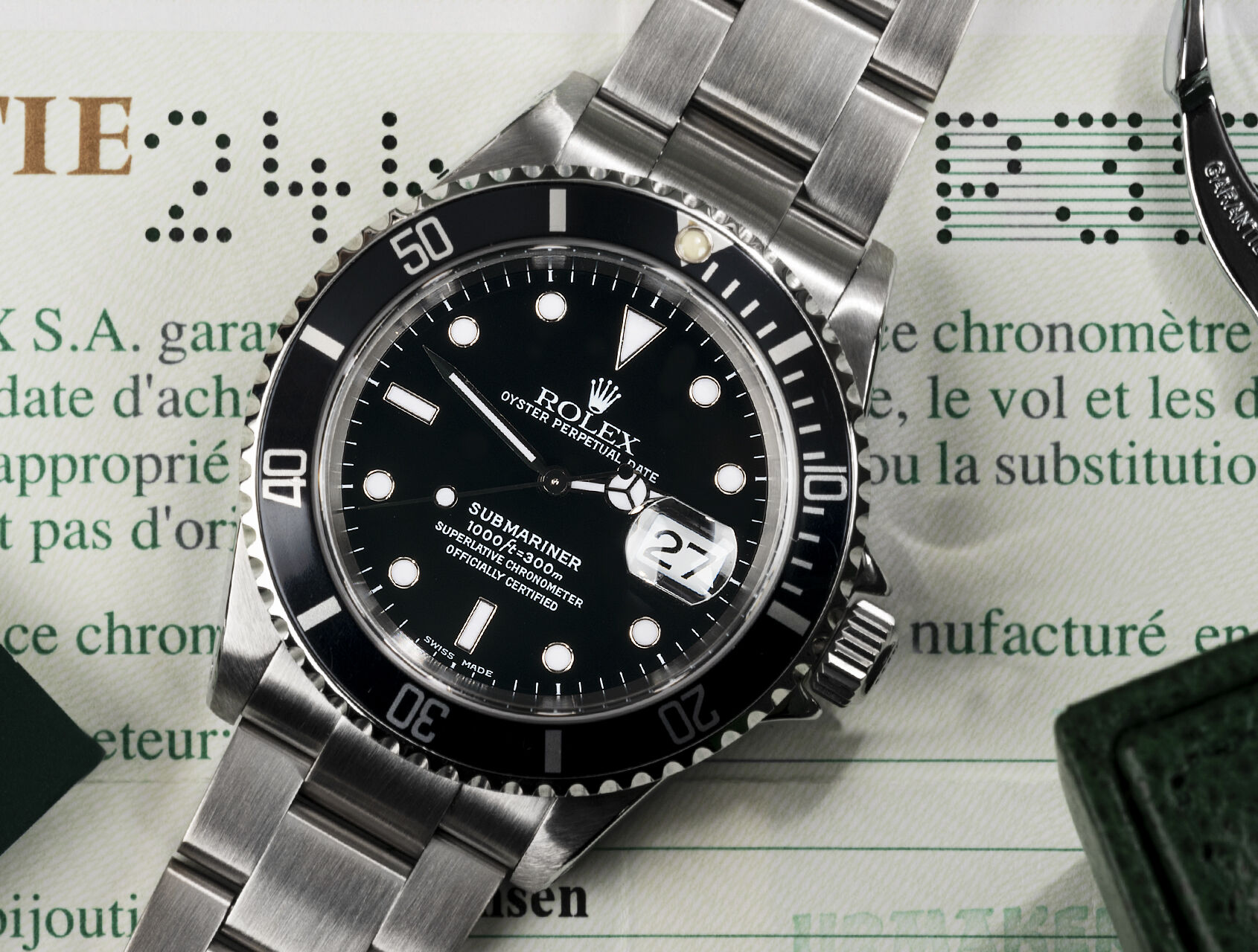 ref 16610 | 16610 - Aluminium | Rolex Submariner Date