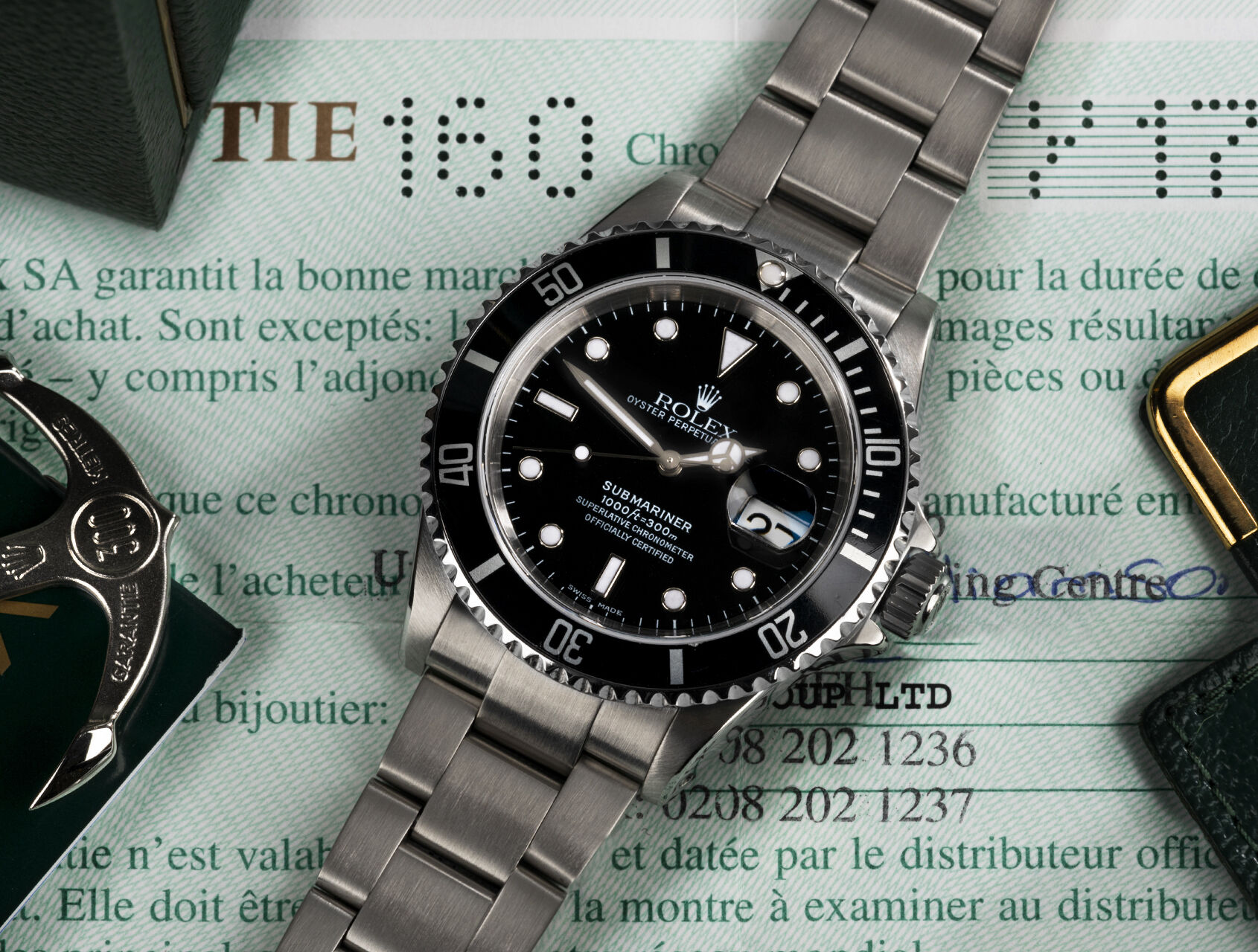 ref 16610 | 16610 - Aluminium | Rolex Submariner Date