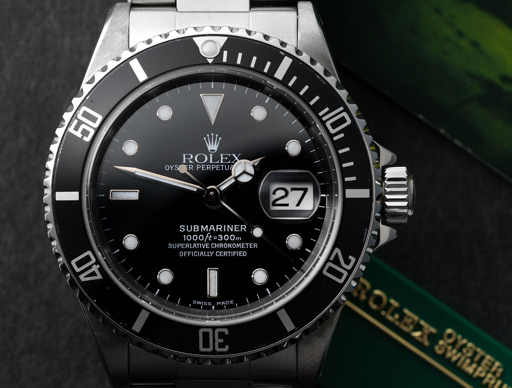 ref 16610 | 16610 - Box & Papers | Rolex Submariner Date