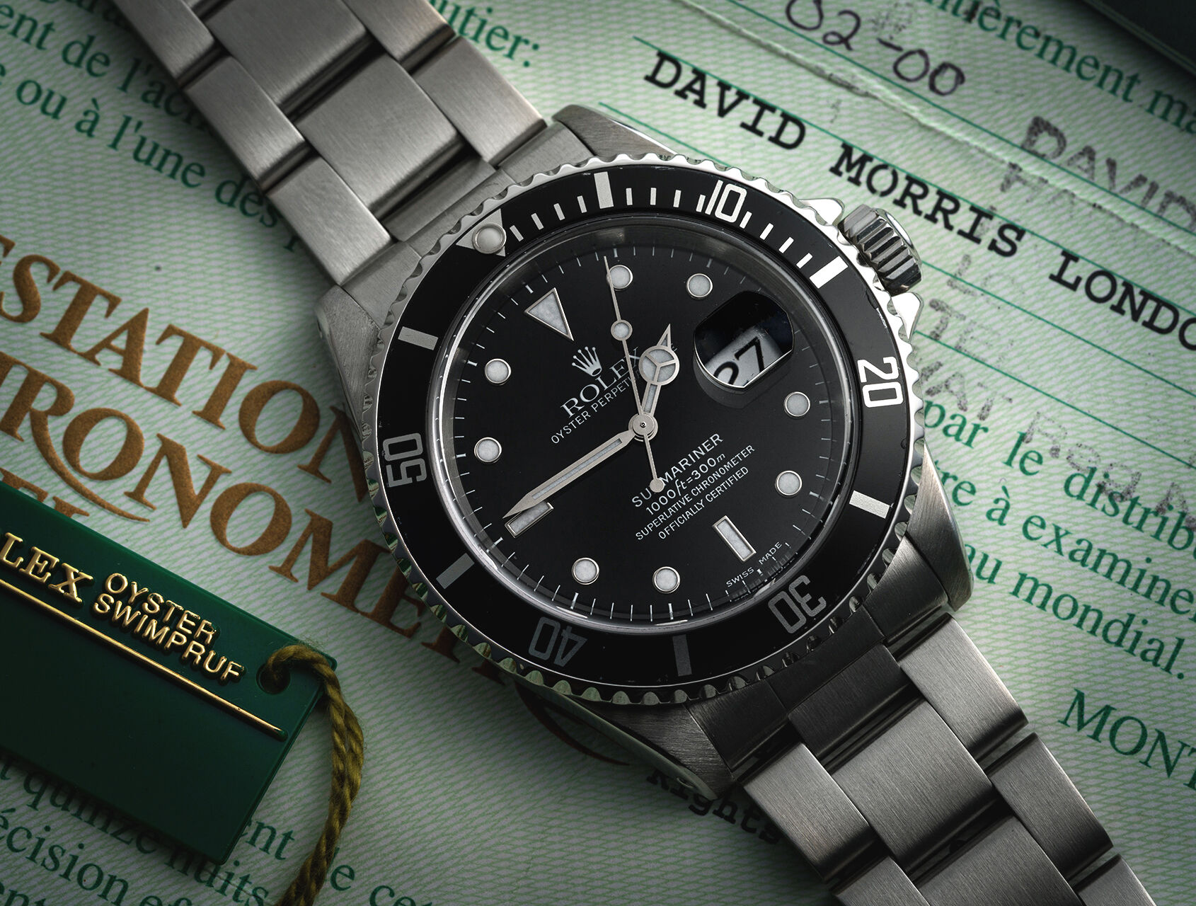 ref 16610 | 16610 - Box & Papers | Rolex Submariner Date