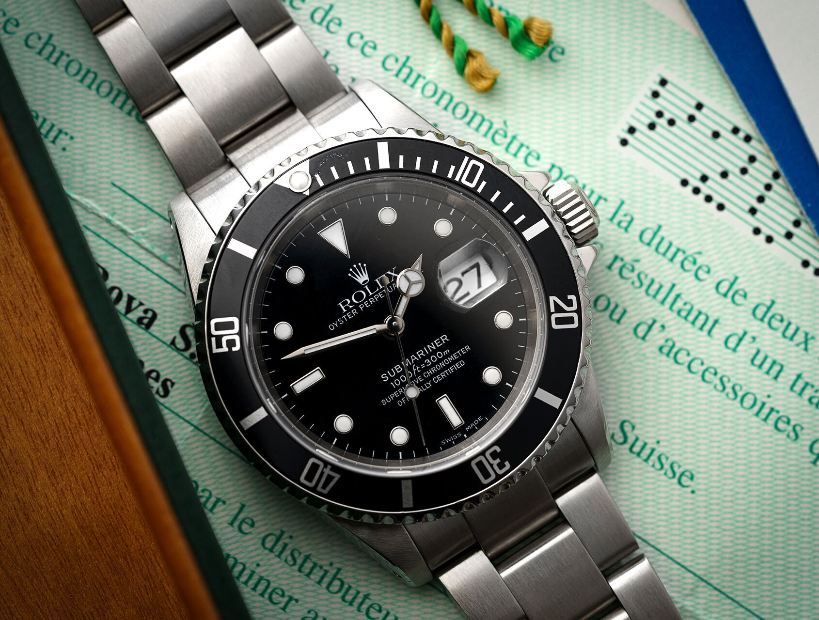 ref 16610 | 16610 - Box & Papers | Rolex Submariner Date