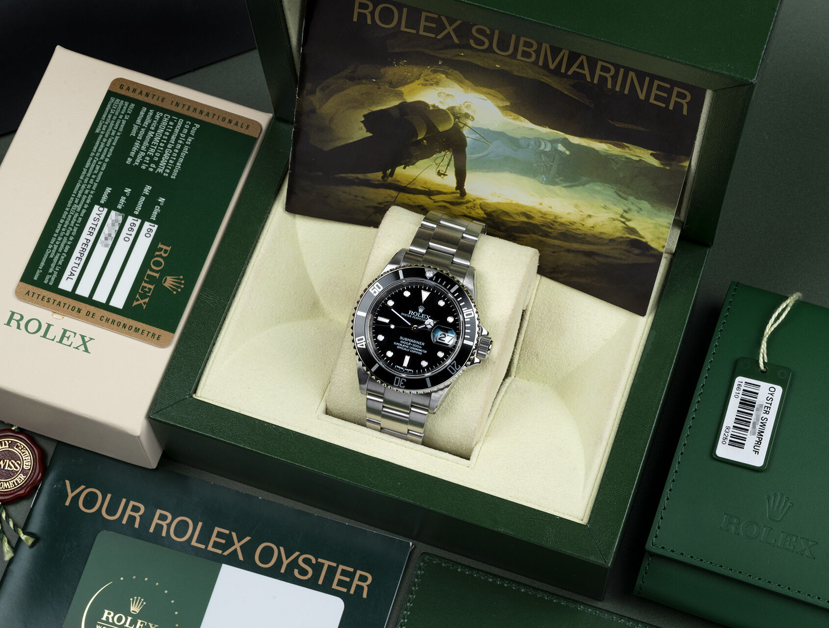 ref 16610 | 16610 - Box & Papers | Rolex Submariner Date