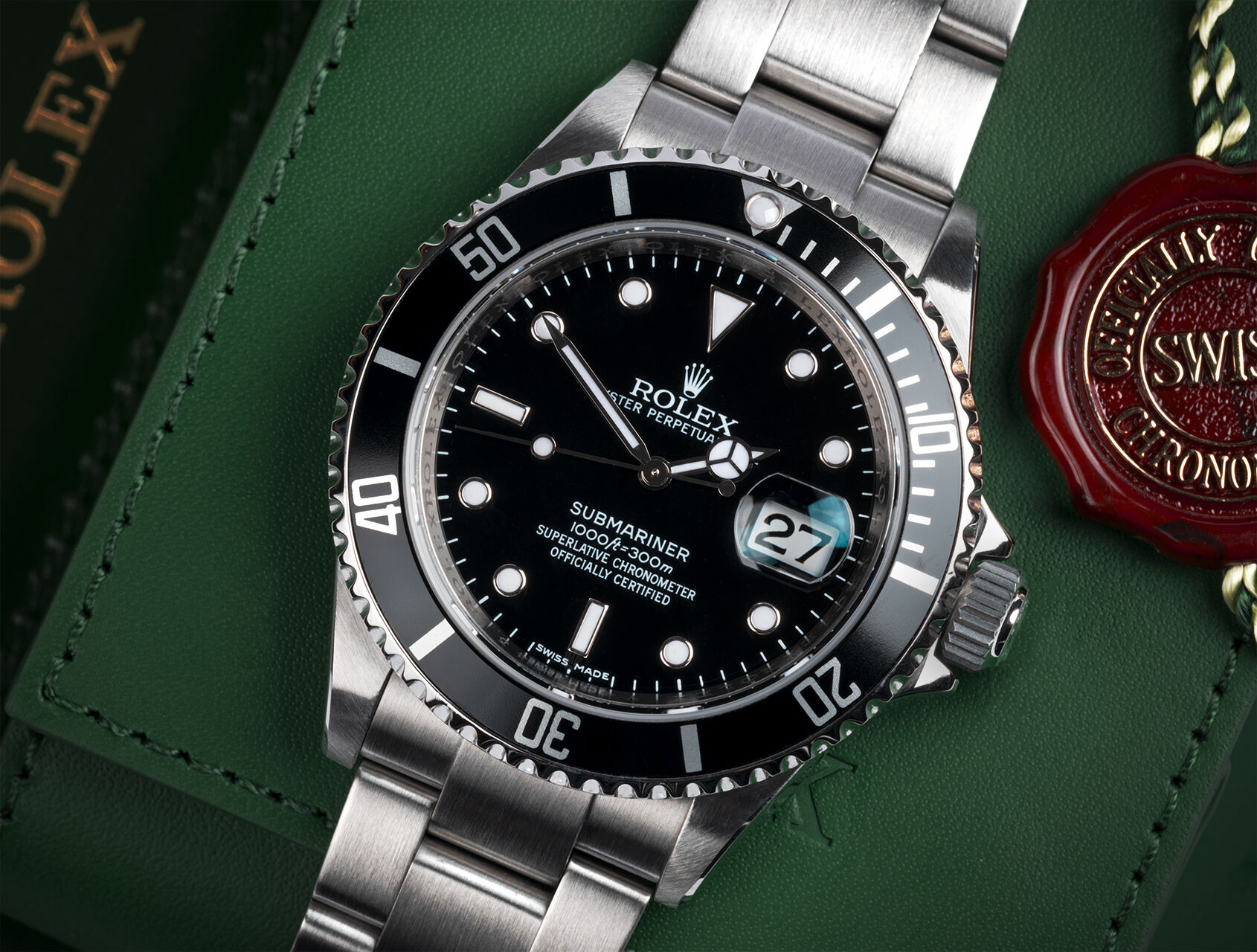 ref 16610 | 16610 - Box & Papers | Rolex Submariner Date