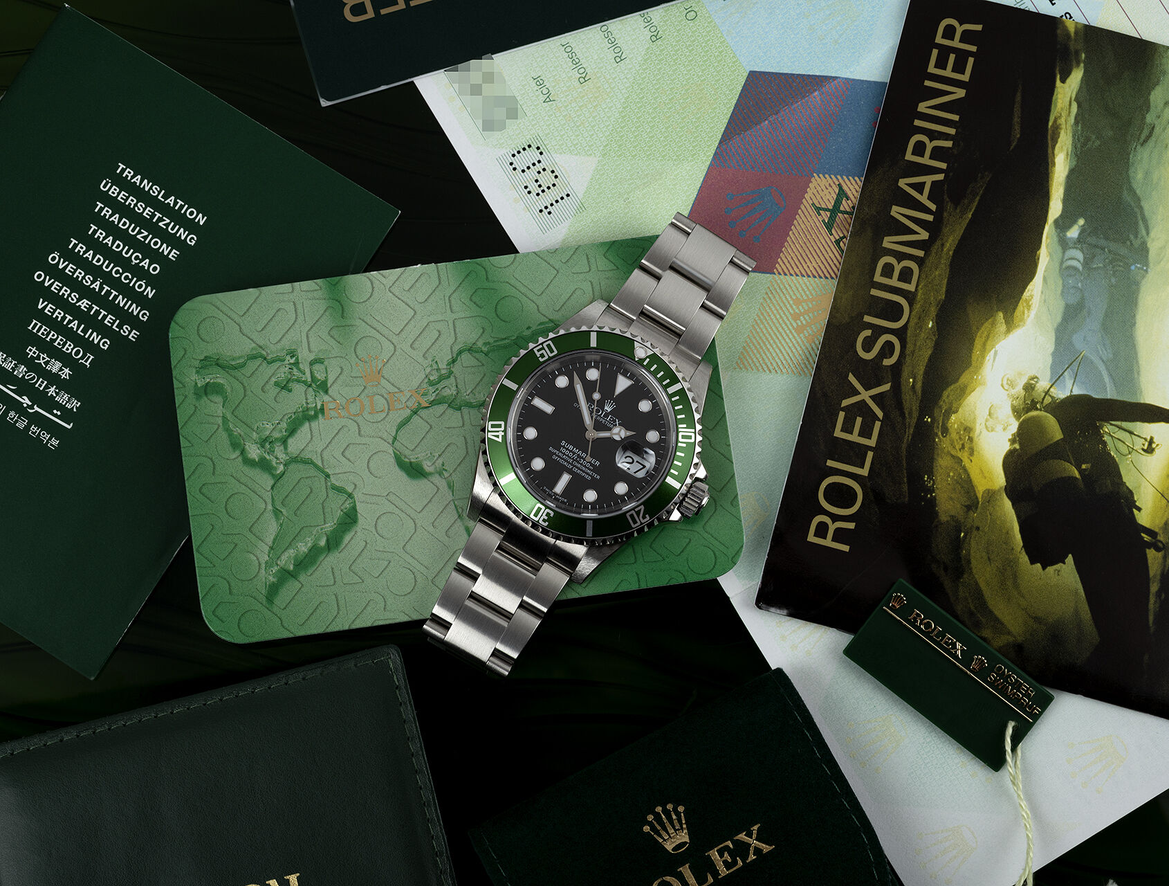 ref 16610 | 16610 - Fully Stickered | Rolex Submariner Date