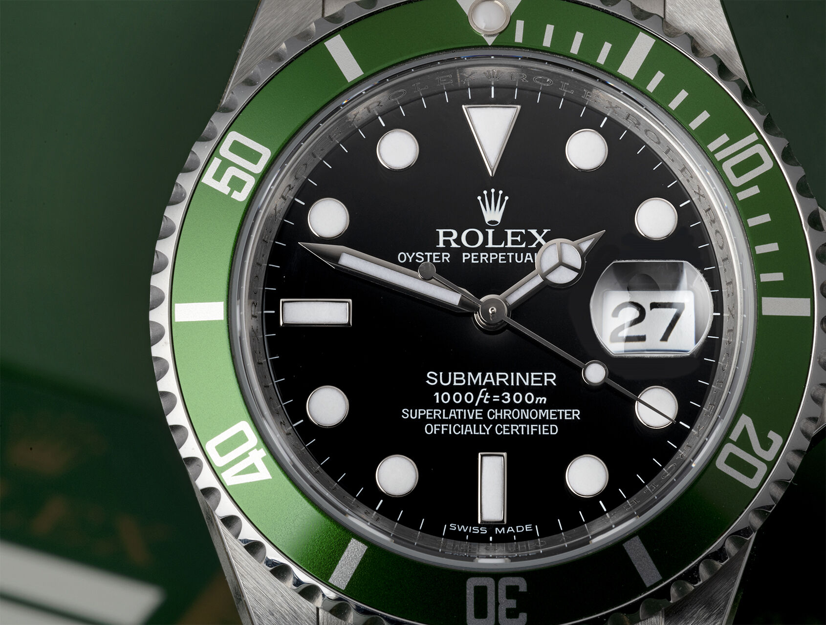 ref 16610LV | 16610LV - Kermit | Rolex Submariner Date