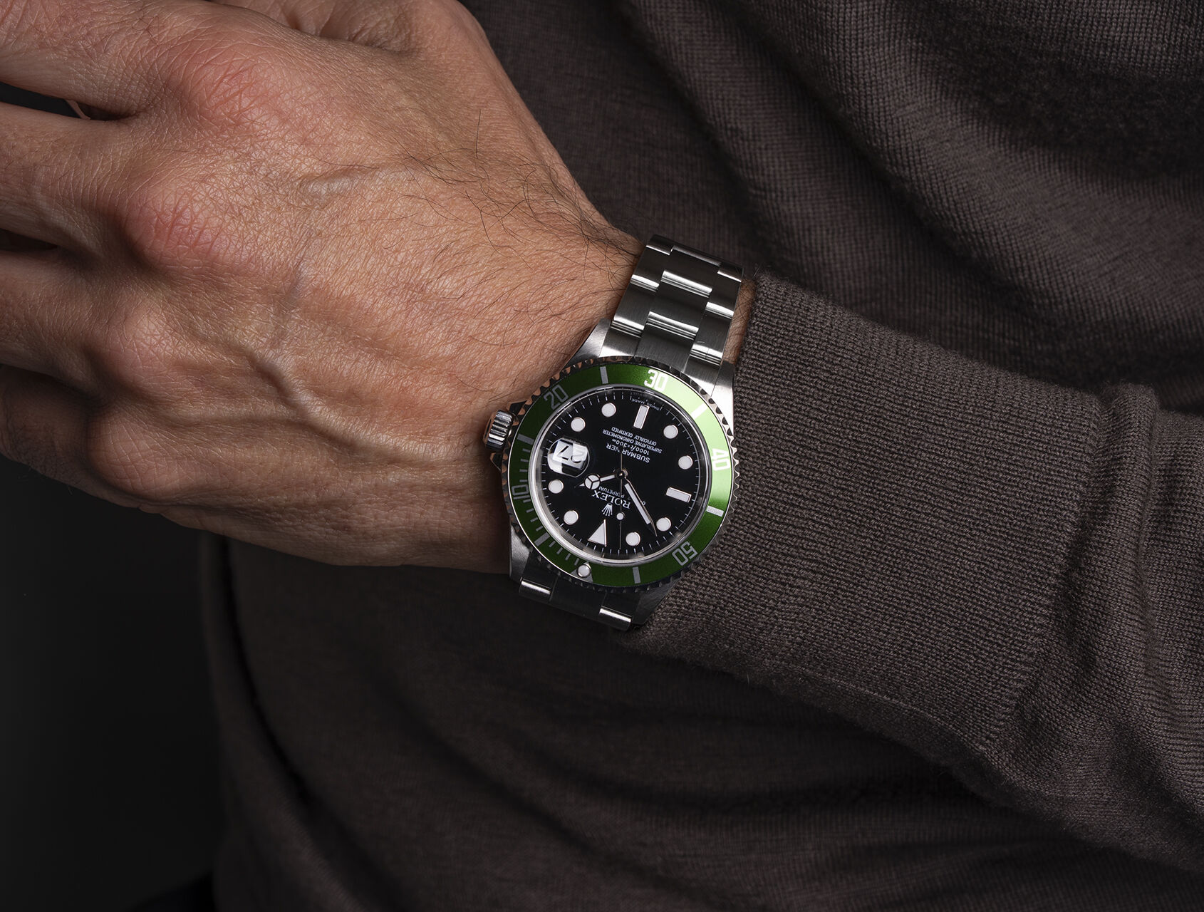 ref 16610LV | 16610LV - Kermit | Rolex Submariner Date