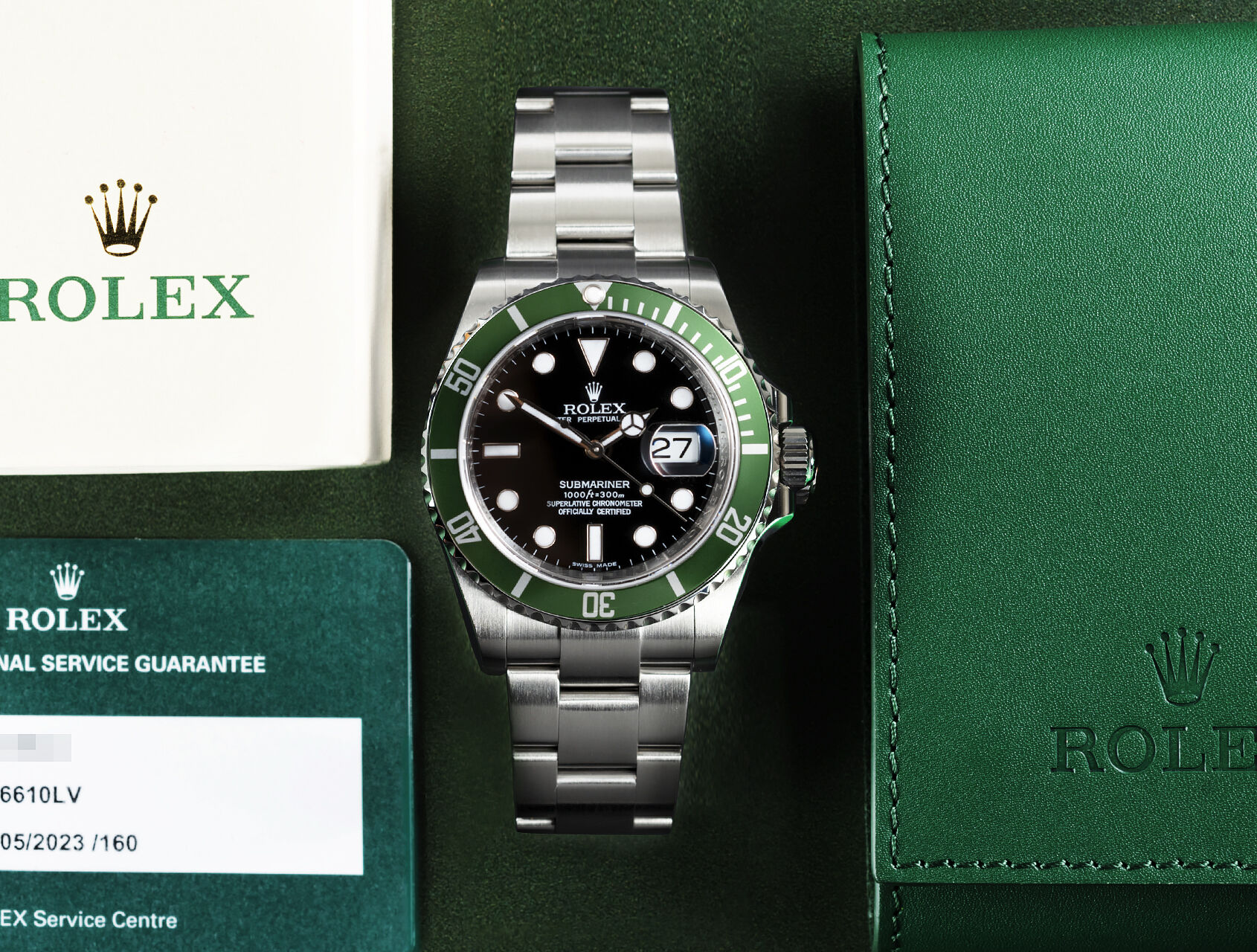 ref 16610LV | 16610LV - Under Service Warranty | Rolex Submariner Date