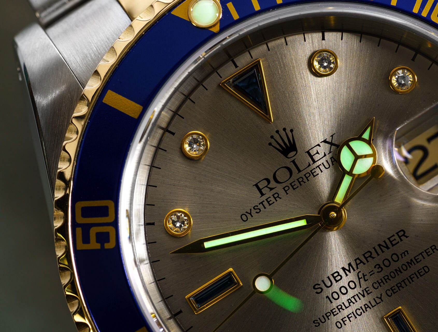 ref 16613 | 16613 - Serti Dial | Rolex Submariner Date