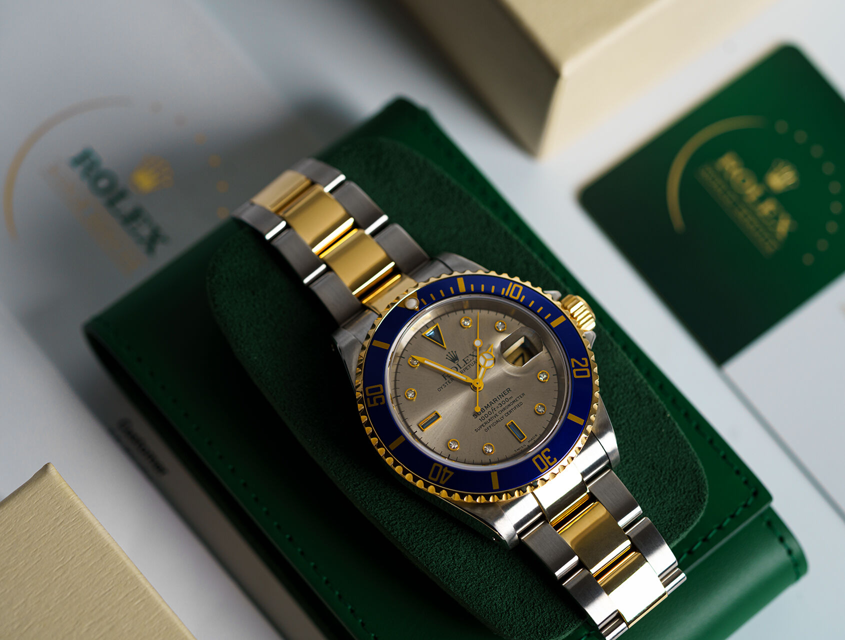 ref 16613 | 16613 - Serti Dial | Rolex Submariner Date