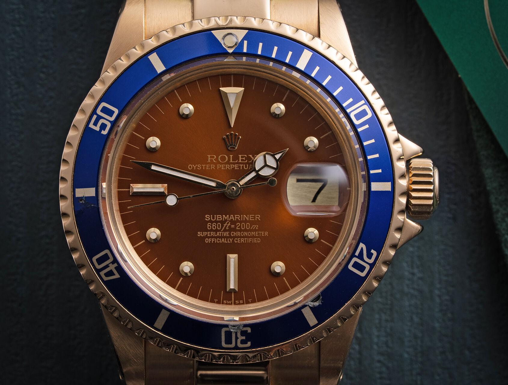 ref 1680/8 | 1680/8 - Tropical Dial | Rolex Submariner Date