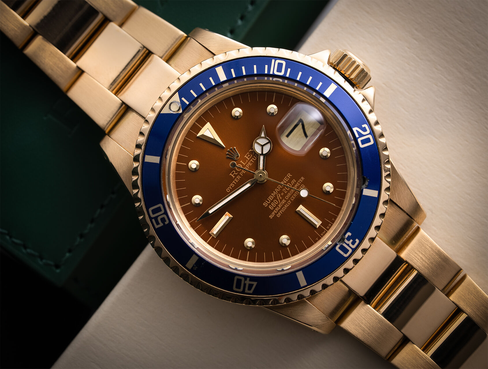 ref 1680/8 | 1680/8 - Tropical Dial | Rolex Submariner Date