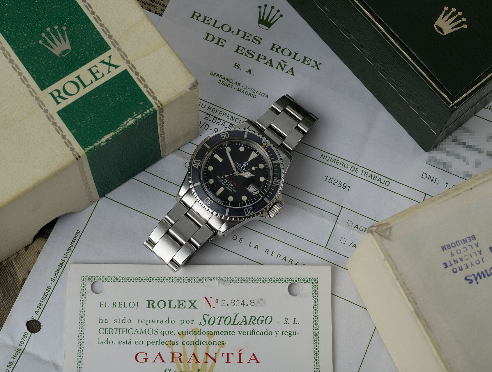 ref 1680 | 1680 - Ghost Bezel | Rolex Submariner Date