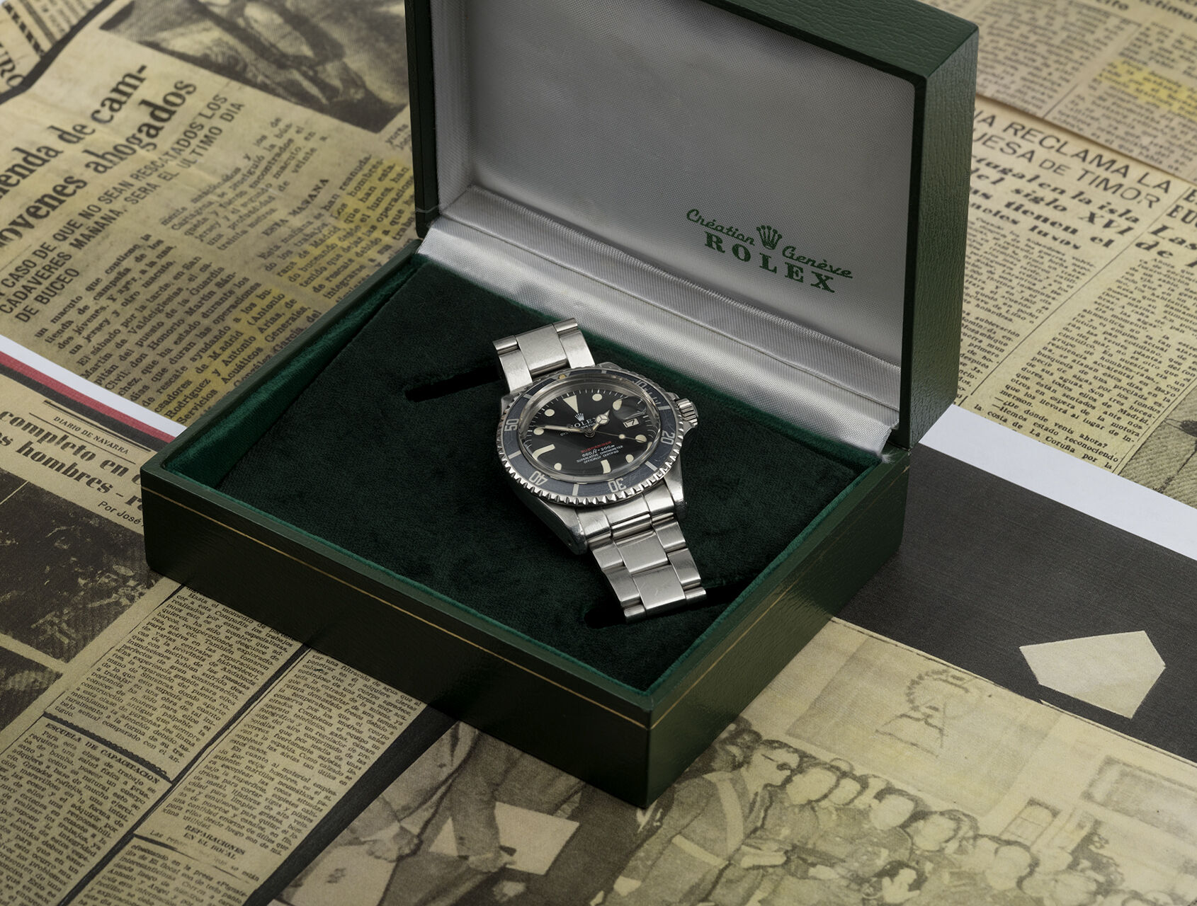 ref 1680 | 1680 - Ghost Bezel | Rolex Submariner Date