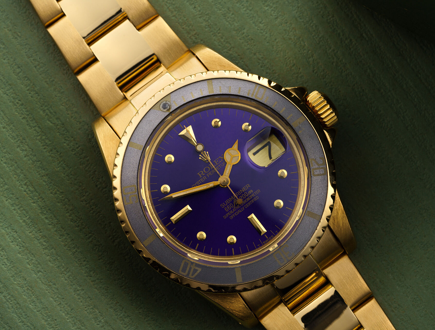 ref 1680 | 1680 - Purple Dial | Rolex Submariner Date