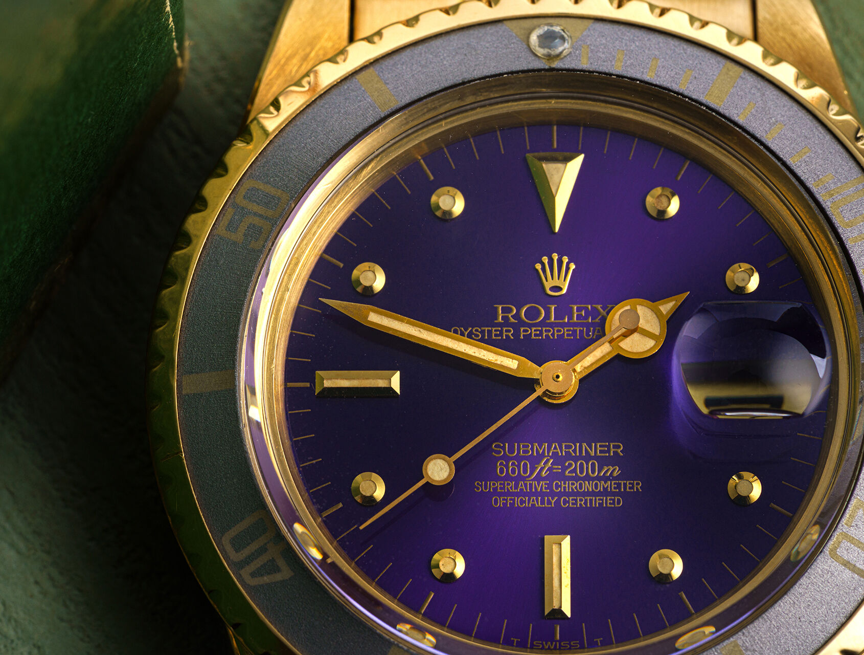 ref 1680 | 1680 - Purple Dial | Rolex Submariner Date