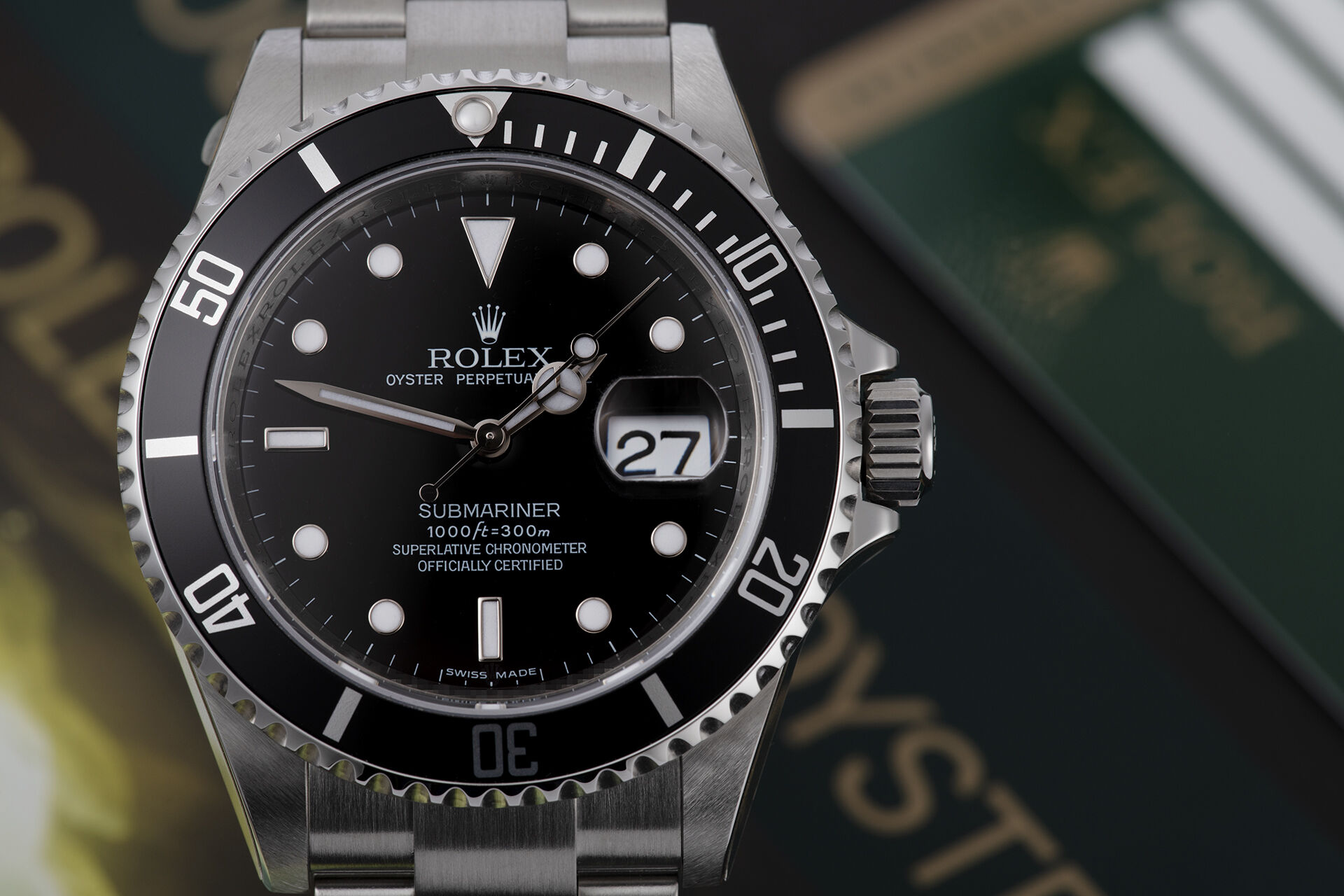 ref 16610 | 5 Digit 'Factory Stickered' | Rolex Submariner Date