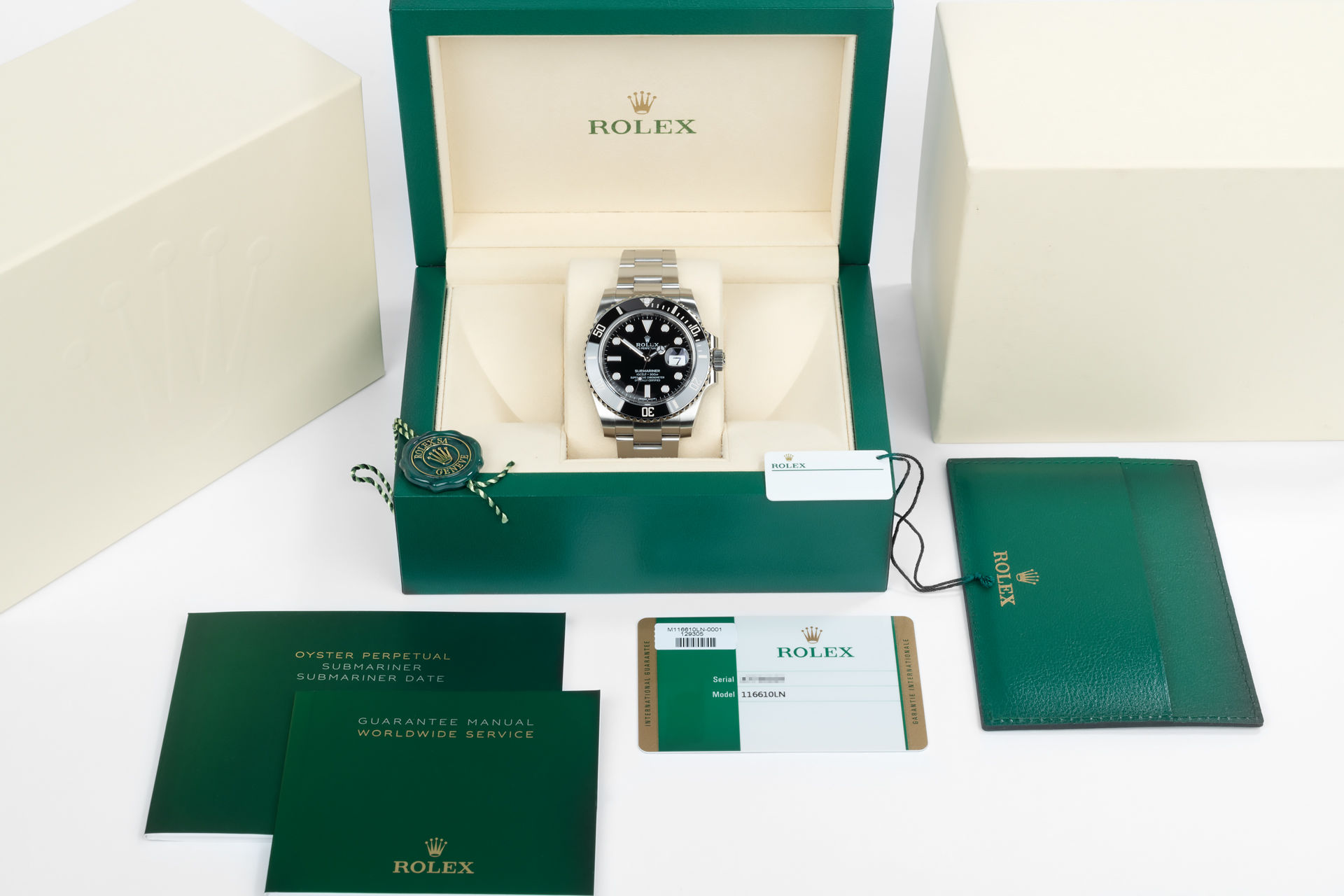 ref 116610LN | 5 Year Rolex Warranty | Rolex Submariner Date