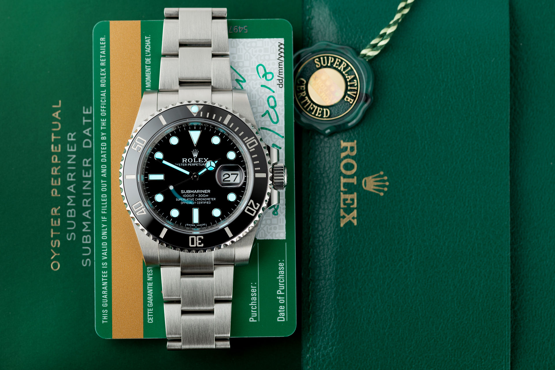 ref 116610LN | 5 Year Rolex Warranty  | Rolex Submariner Date