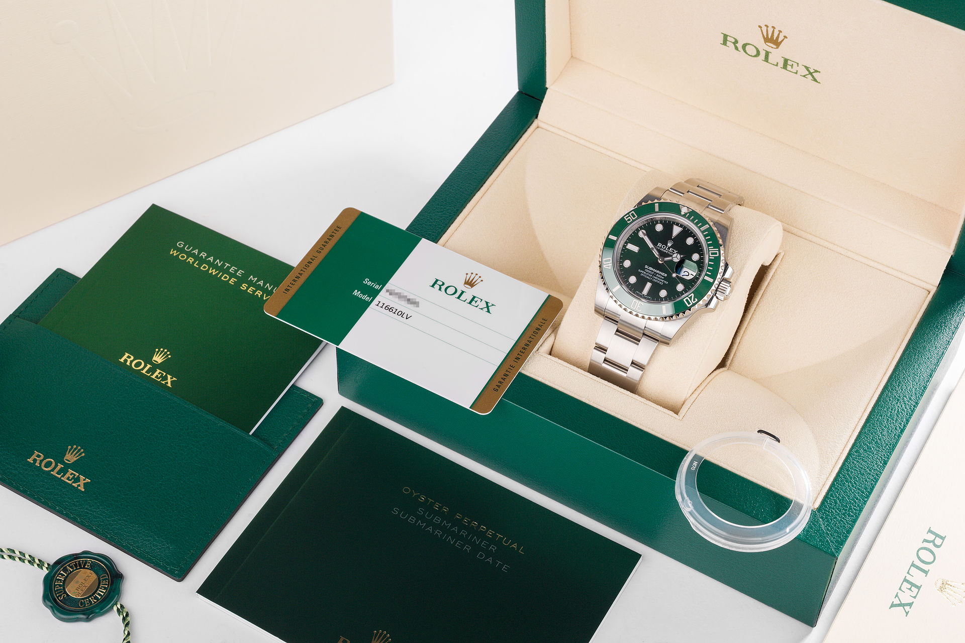 ref 116610LV | 5 Year Rolex Warranty | Rolex Submariner Date