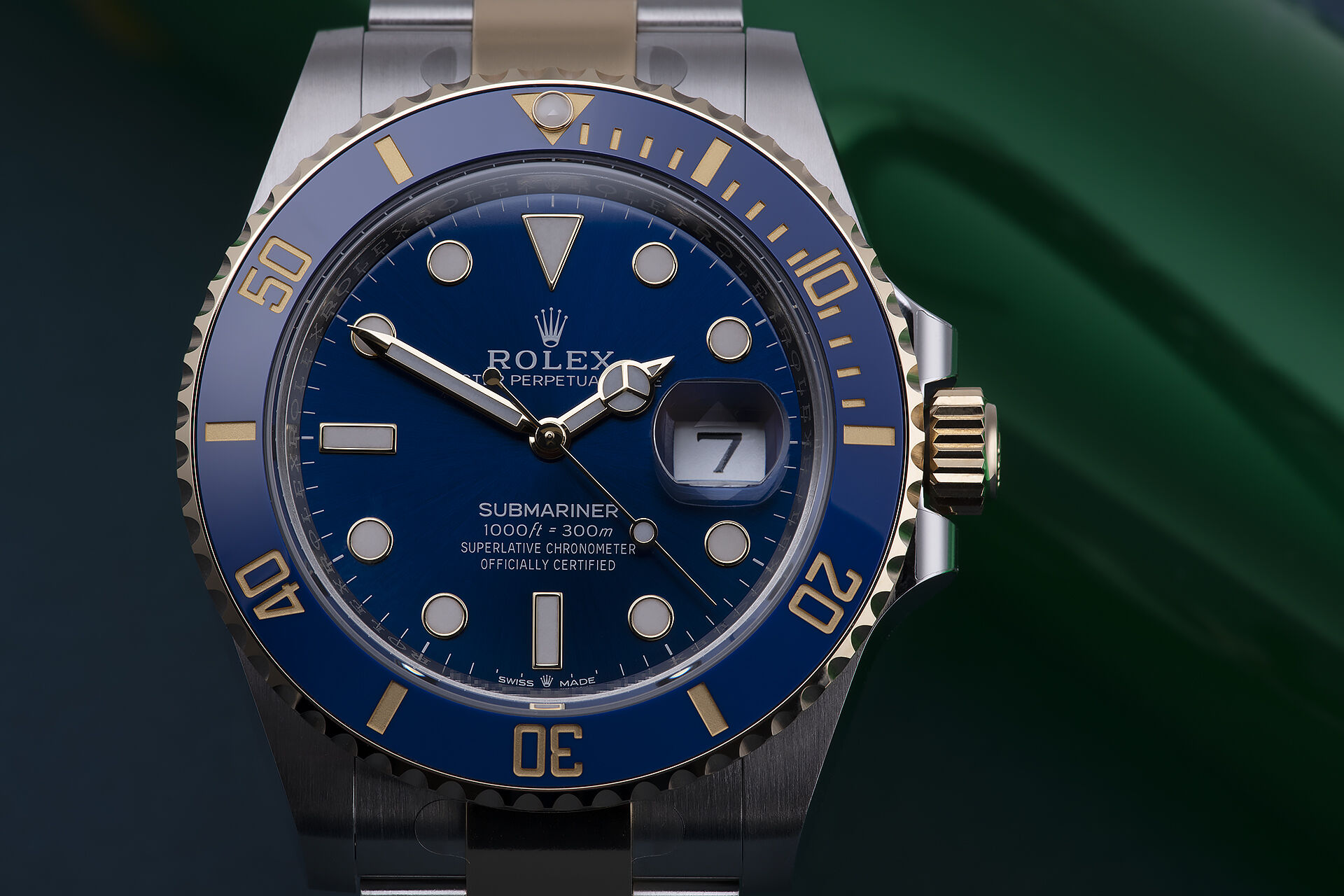 ref 126613LB | 18ct Gold & Steel | Rolex Submariner Date