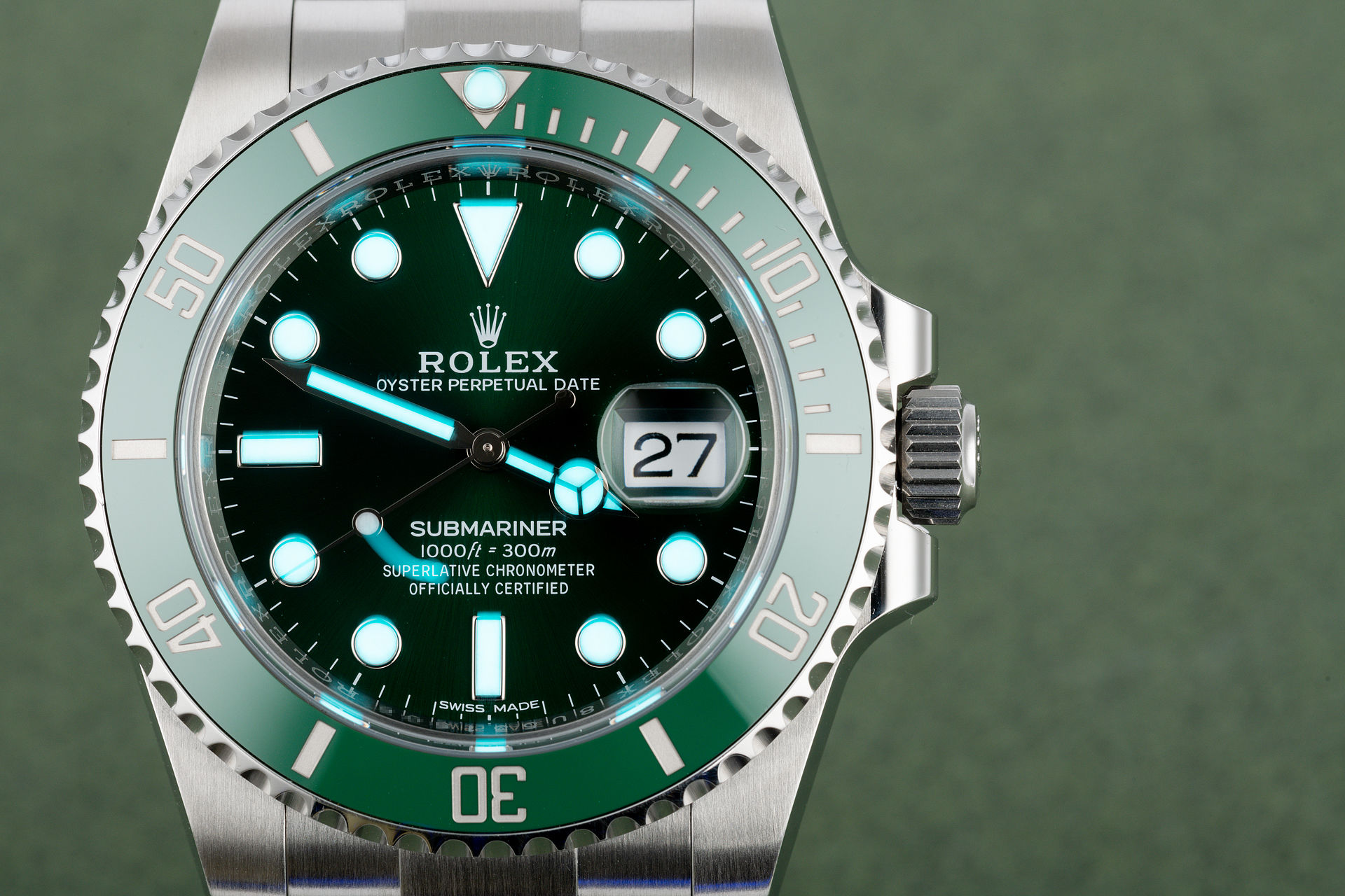 ref 116610LV | 5-year Warranty Box & Certificate | Rolex Submariner Date