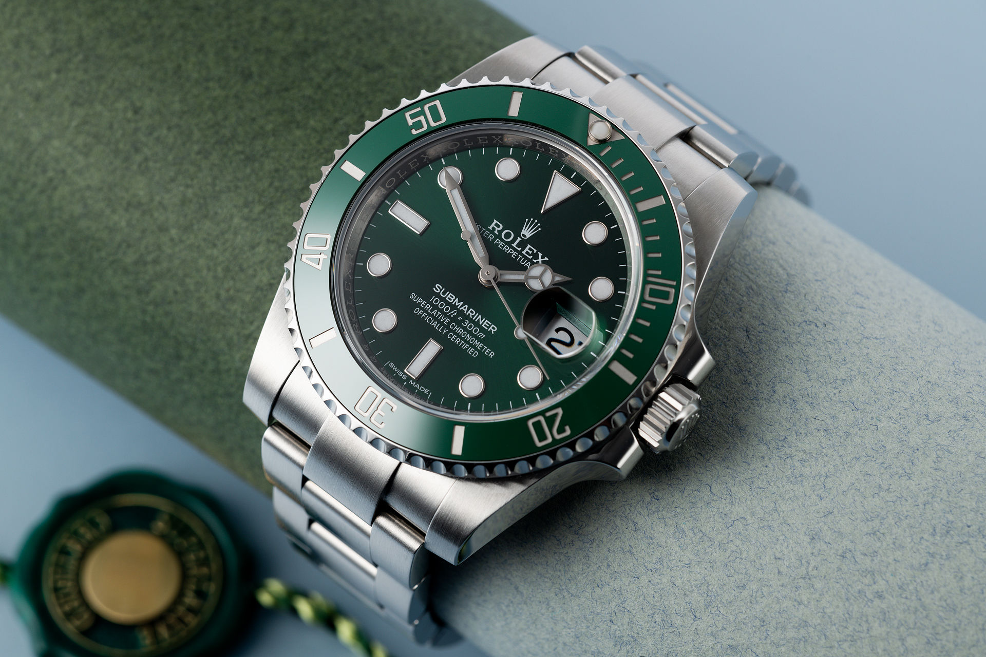 ref 116610LV | 5-year Warranty Box & Certificate | Rolex Submariner Date