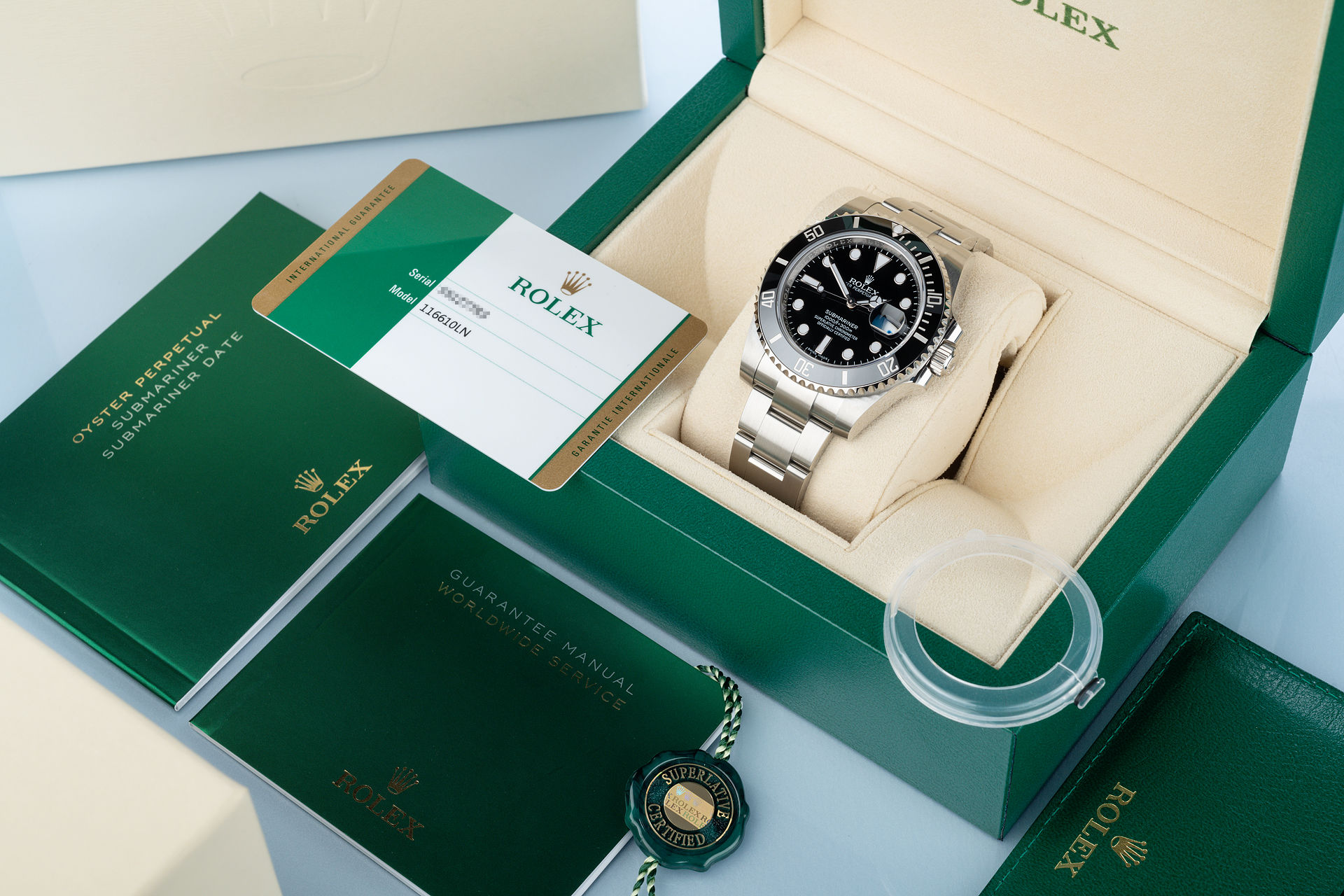 ref 116610LN | '5 Year Warranty' Complete Set | Rolex Submariner Date