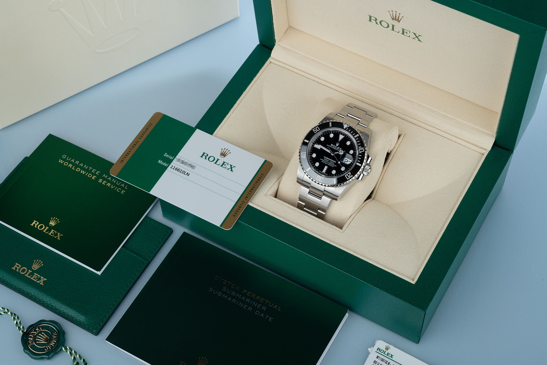 ref 116610LN | '5 Year Warranty' Full Set | Rolex Submariner Date