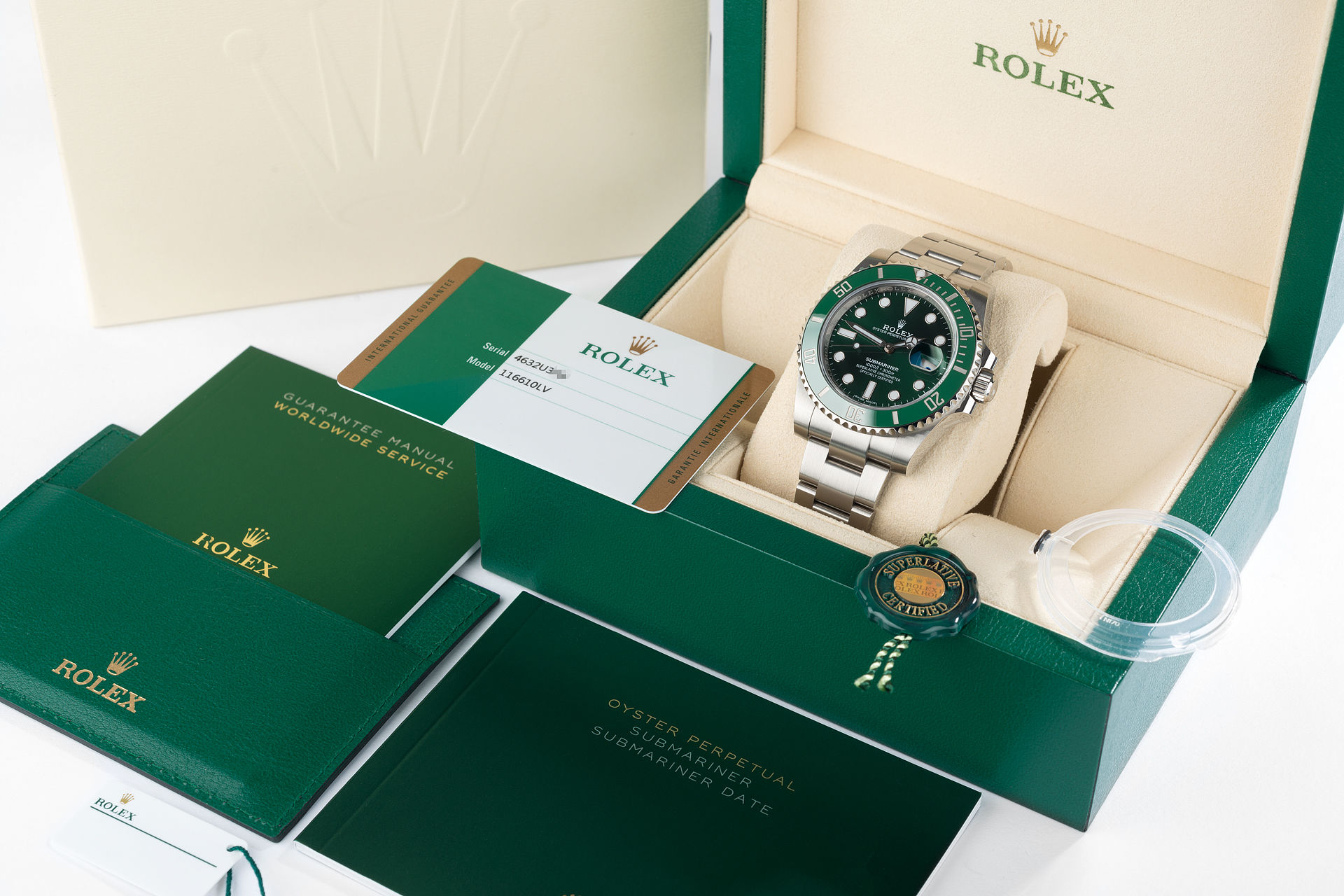 ref 116610LV | 5 Year Warranty 'Full Set' | Rolex Submariner Date