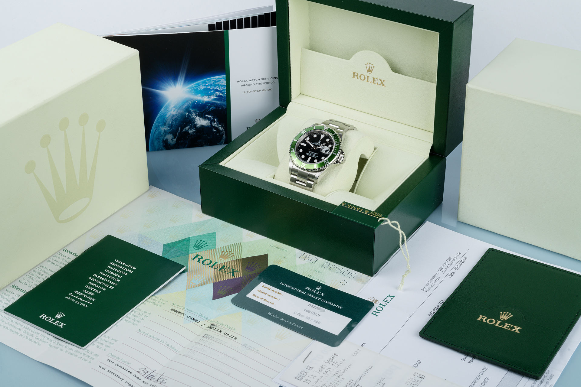 ref 16610LV | 50th Anniversary 'Full Set' | Rolex Submariner Date