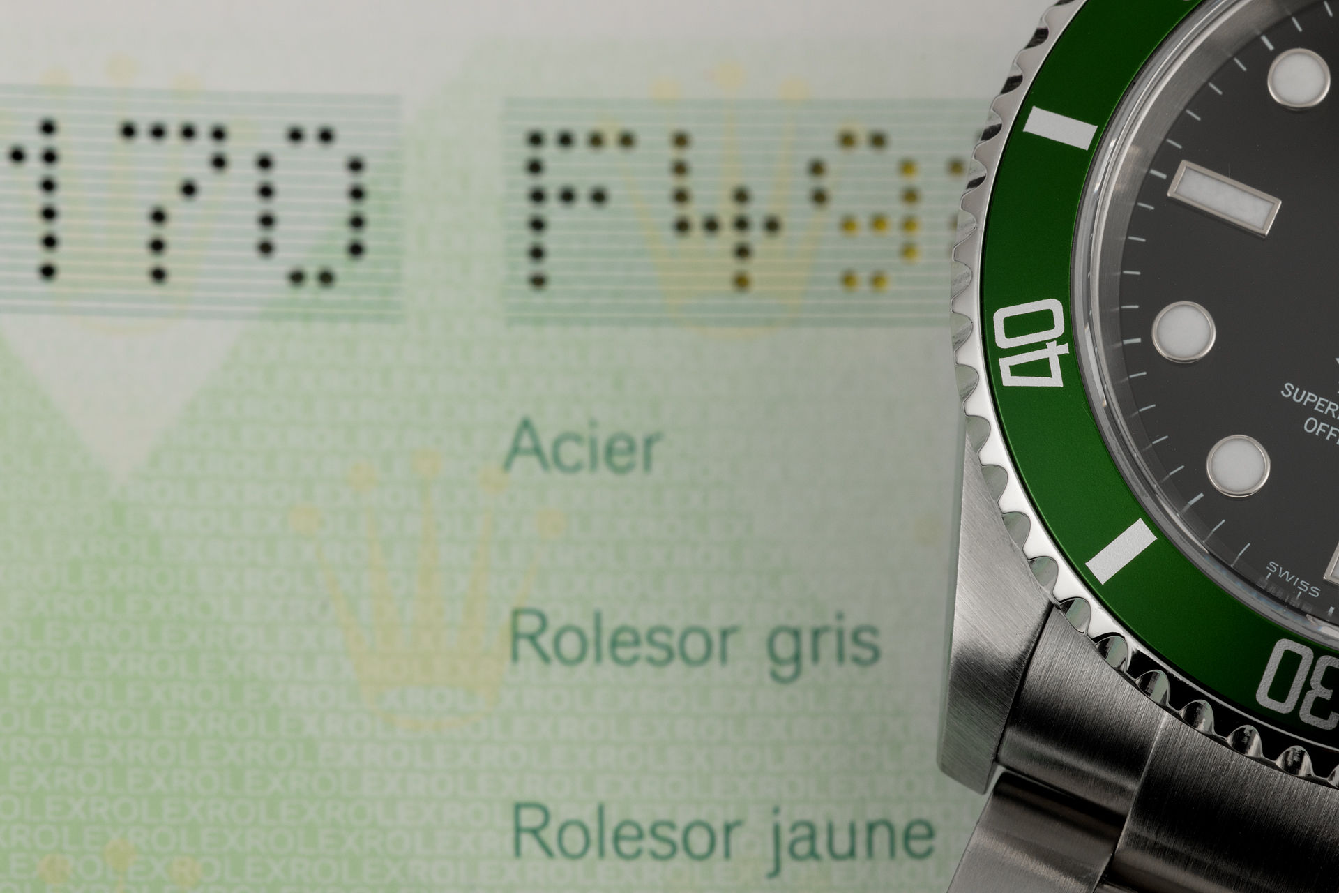 ref 16610LV | Rare First Series 'F49' | Rolex Submariner Date