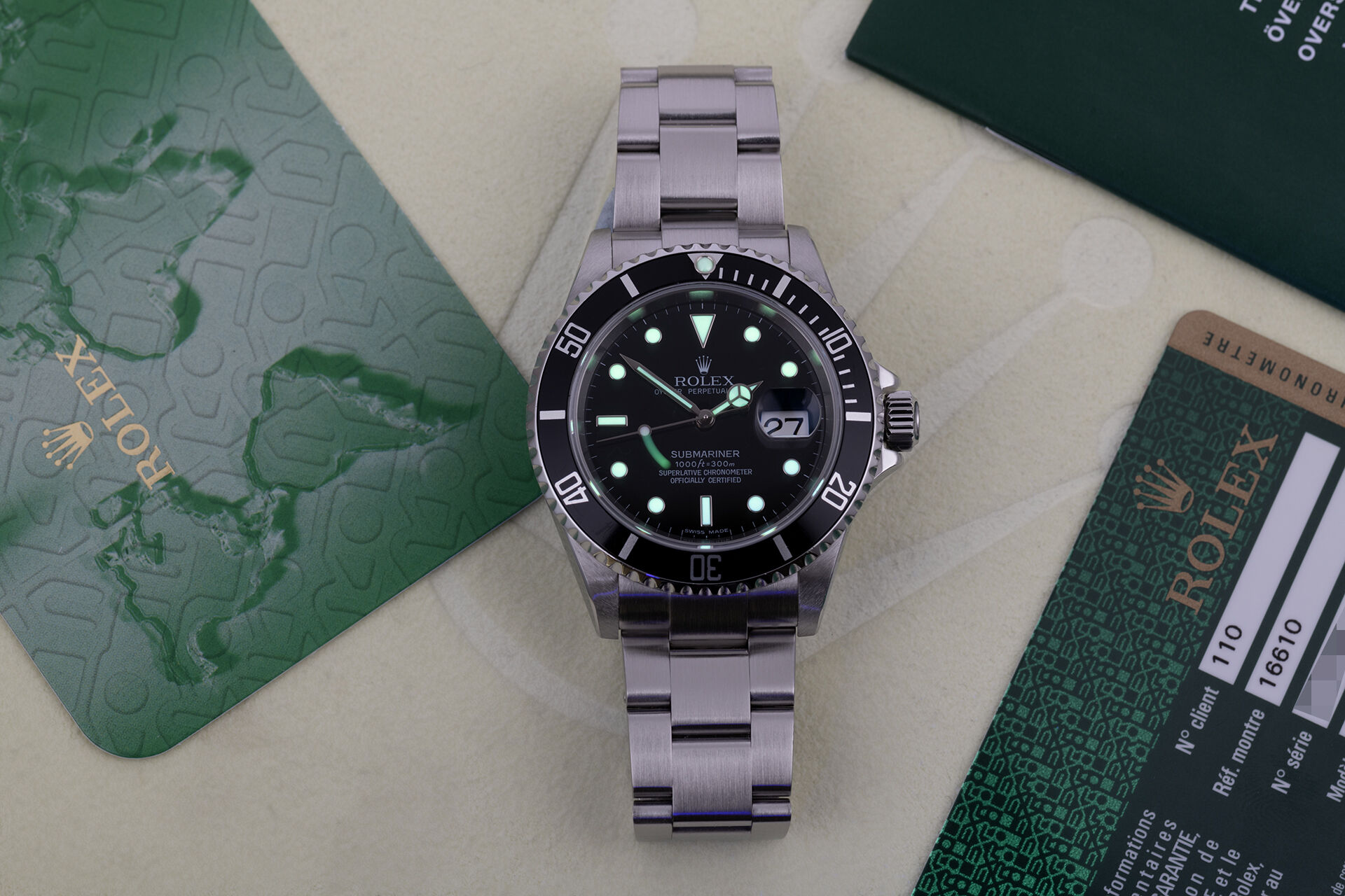 ref 16610 | Aluminium Bezel | Rolex Submariner Date