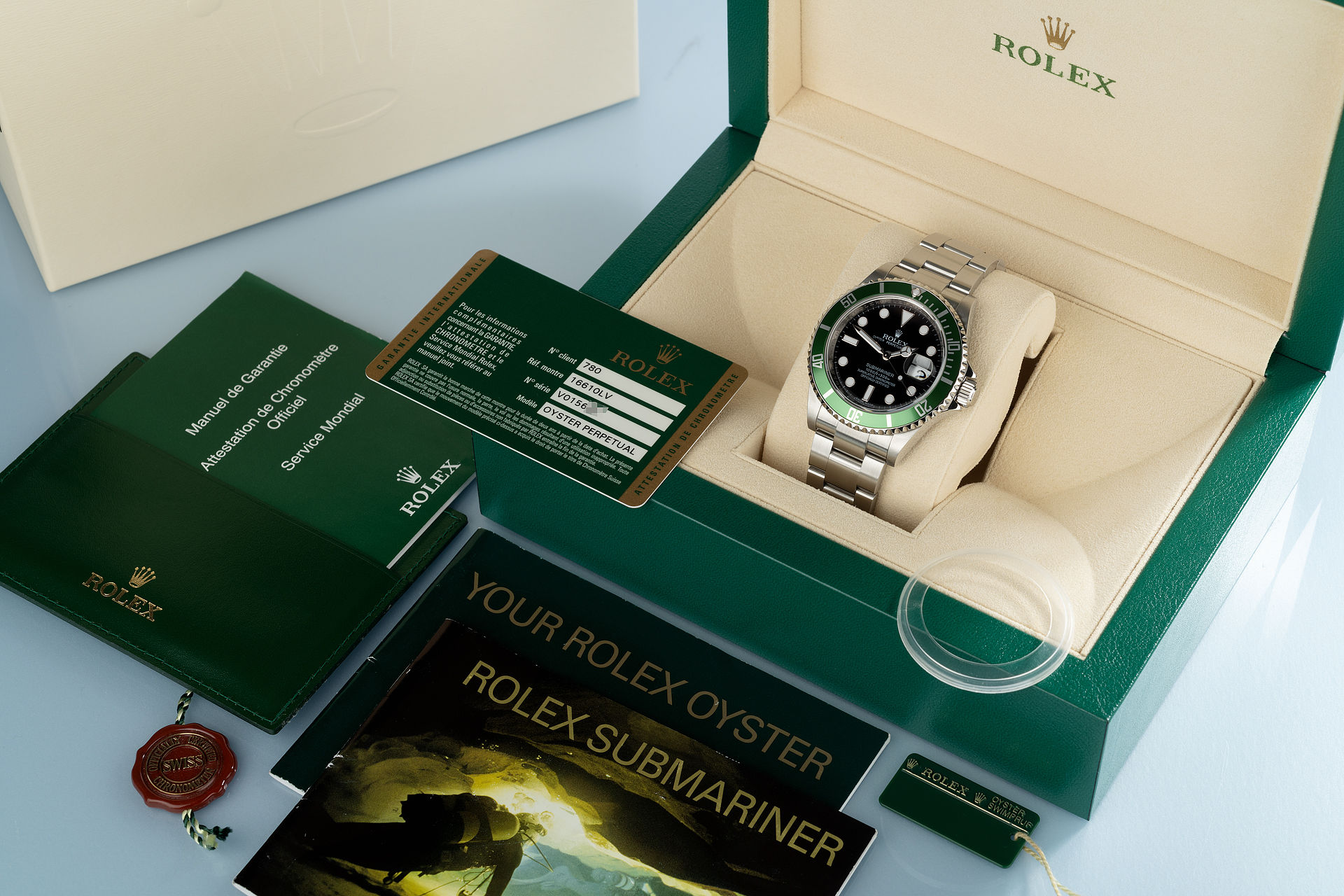 Anniversary "Full Set" | ref 16610LV | Rolex Submariner Date