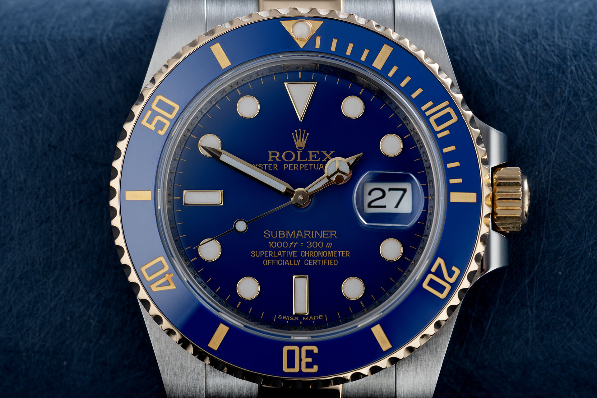 ref 116613LB | Blue Dial 'Box & Certificate' | Rolex Submariner Date