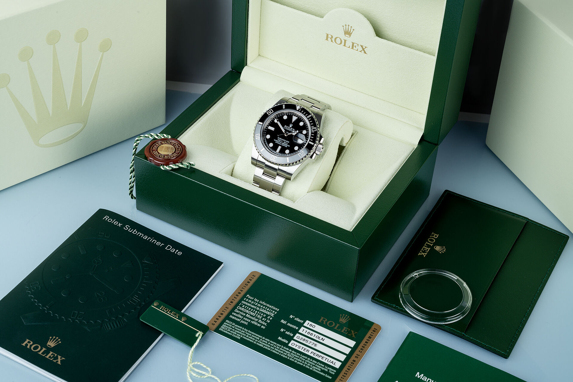 ref 116610LN | Box & Certificate | Rolex Submariner Date