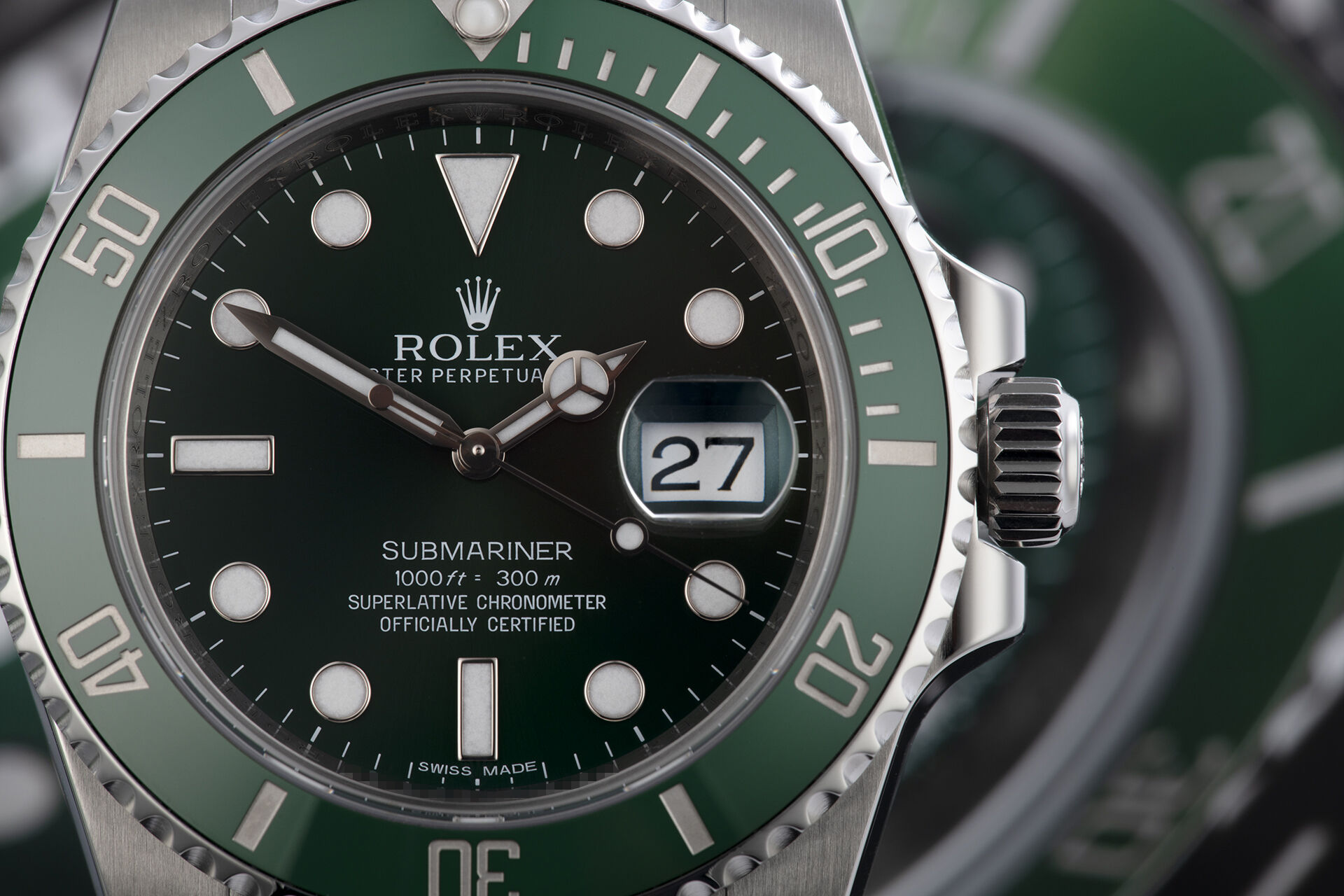 ref 116610LV | Box & Certificate | Rolex Submariner Date