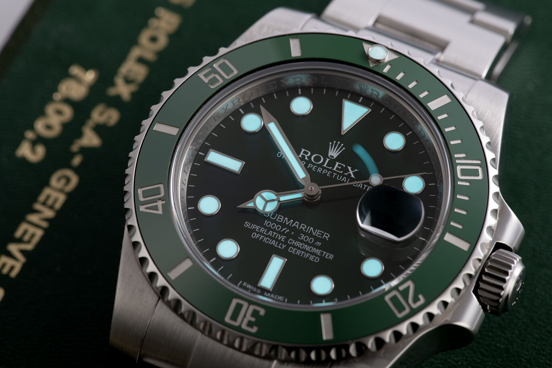 ref 116610LV | Box & Certificate | Rolex Submariner Date