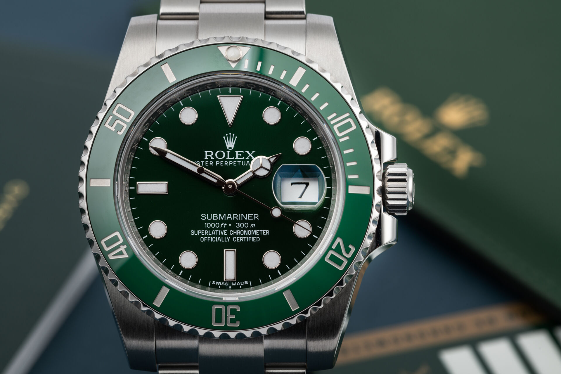 ref 116610LV | Box & Certificate | Rolex Submariner Date