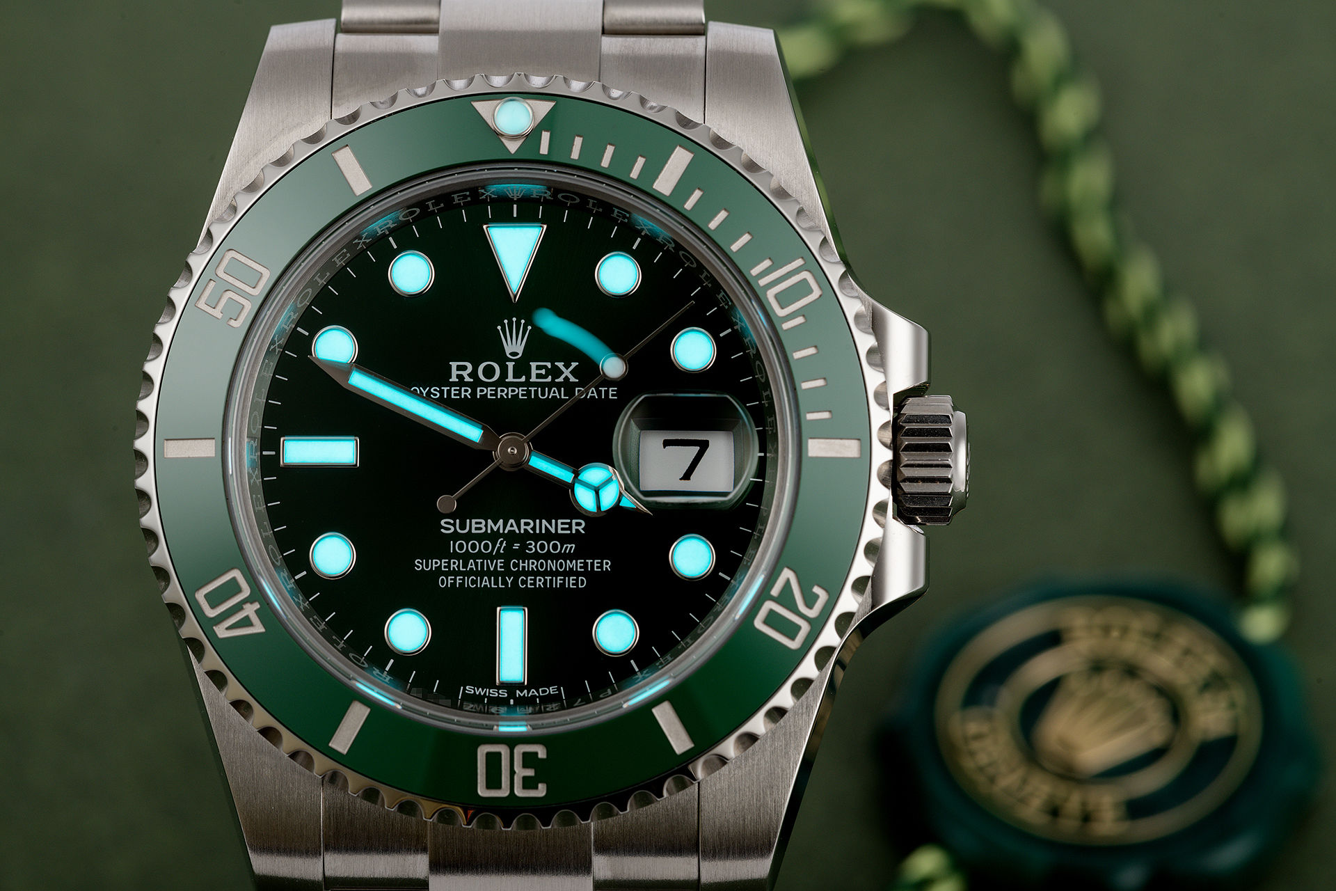 ref 116610LV | Box & Certificate | Rolex Submariner Date