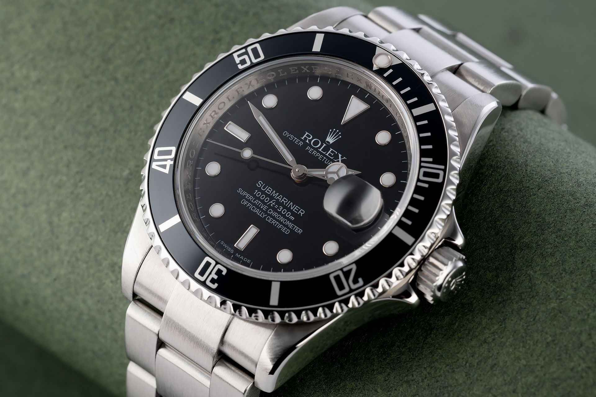 ref 16610 | Box & Certificate 'Rolex Service Warranty' | Rolex Submariner Date