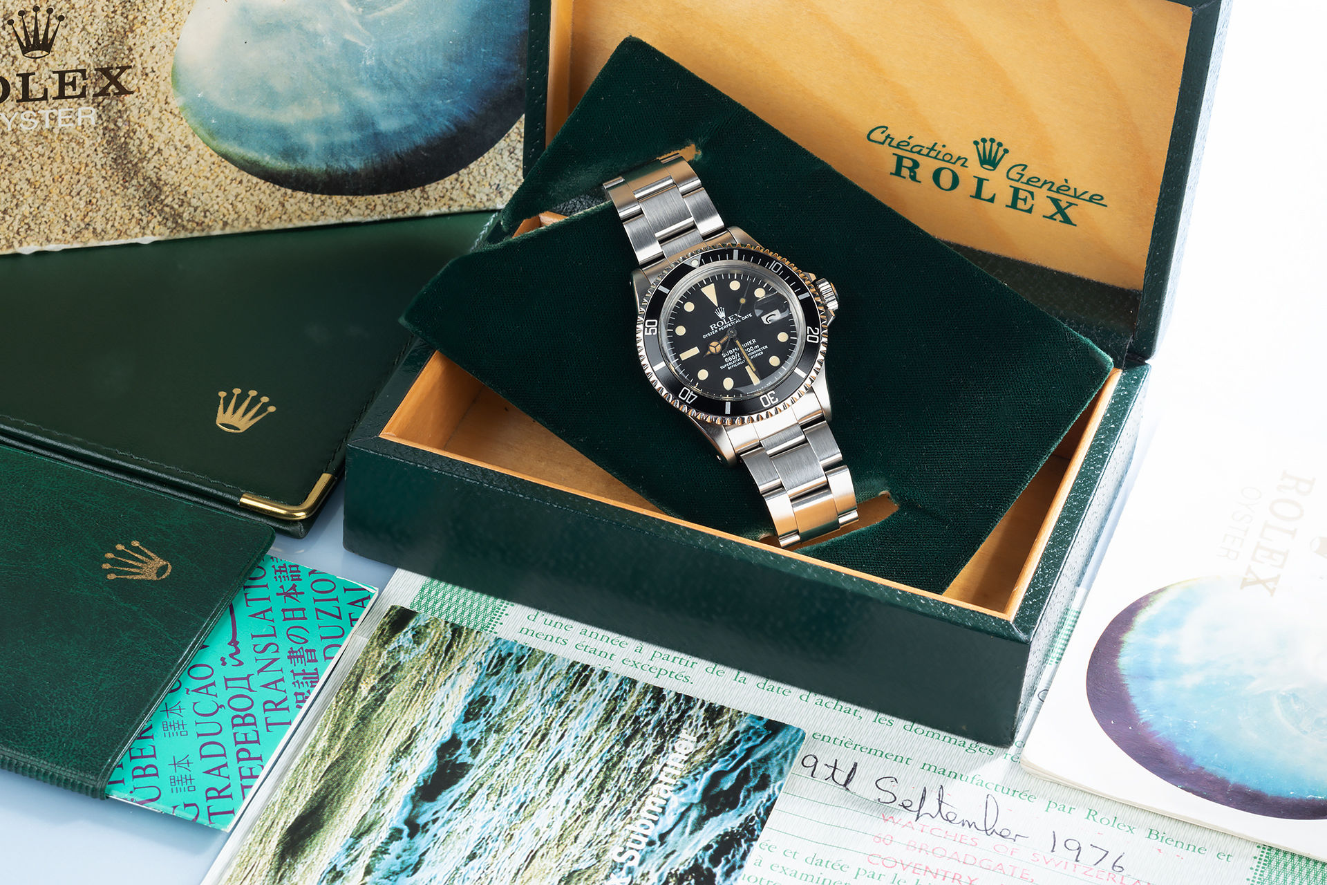 ref 1680 | Box & Certificate | Rolex Submariner Date