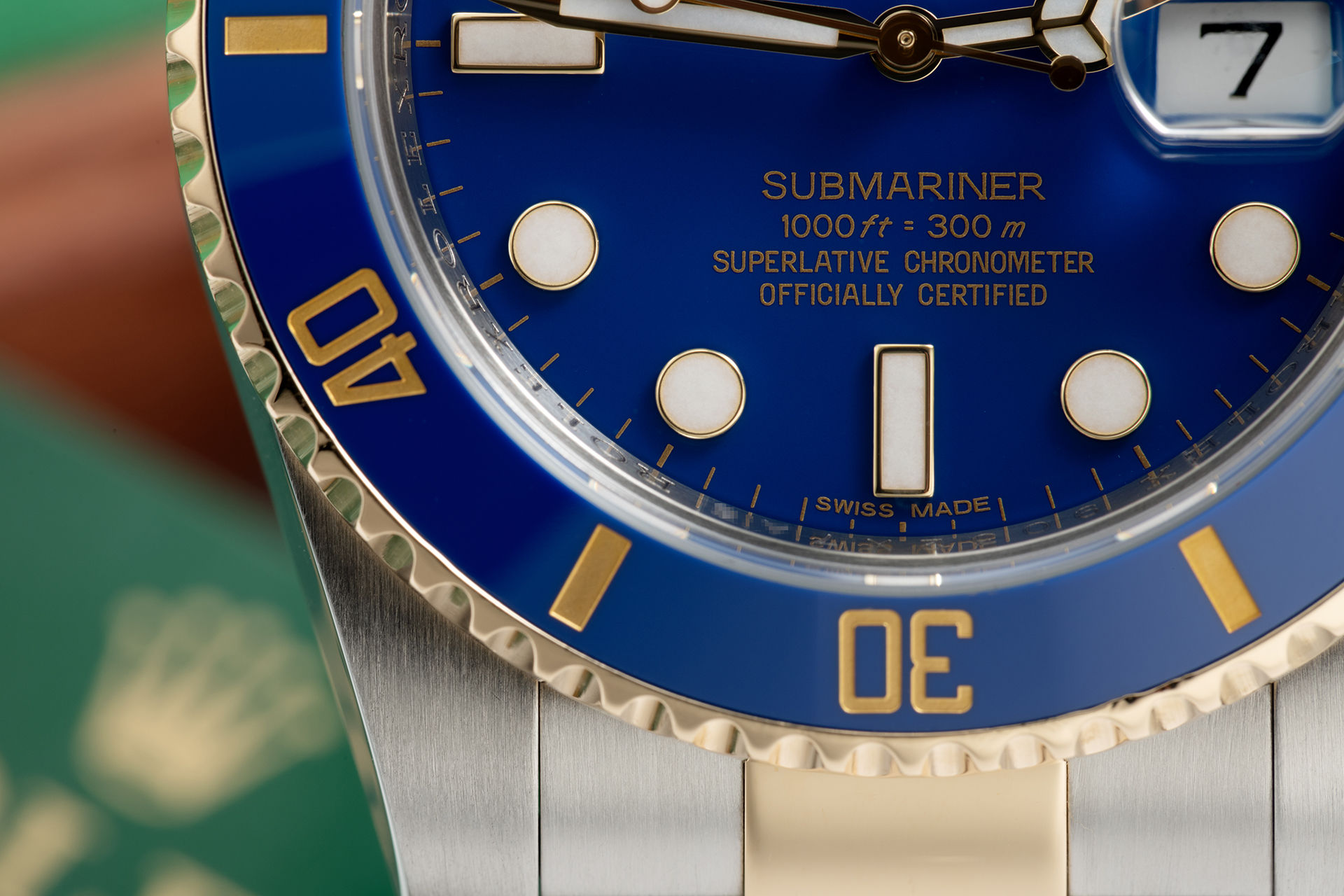 "Box & Papers" | ref 116613LB | Rolex Submariner Date