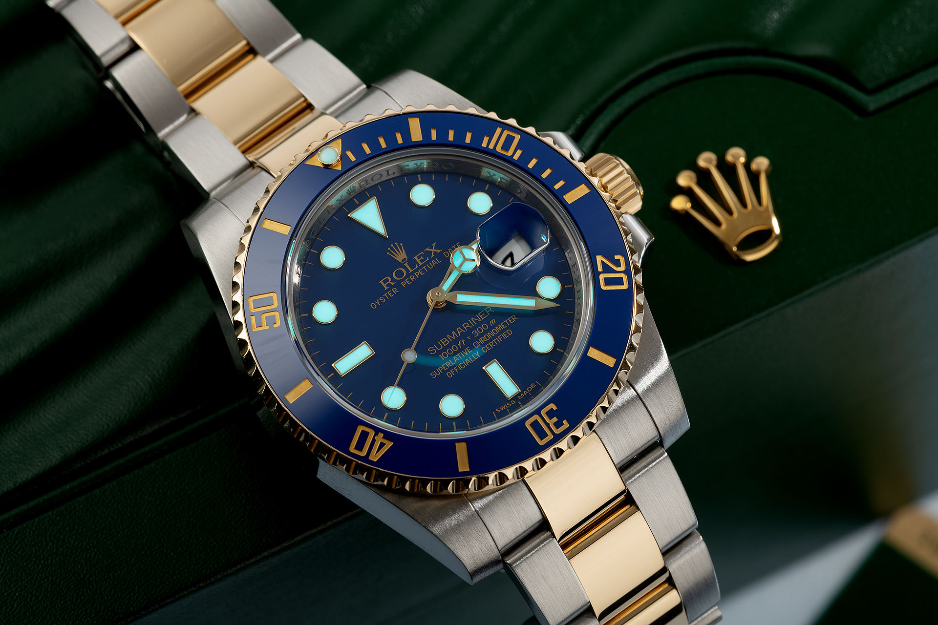 "Box & Papers" | ref 116613LB | Rolex Submariner Date