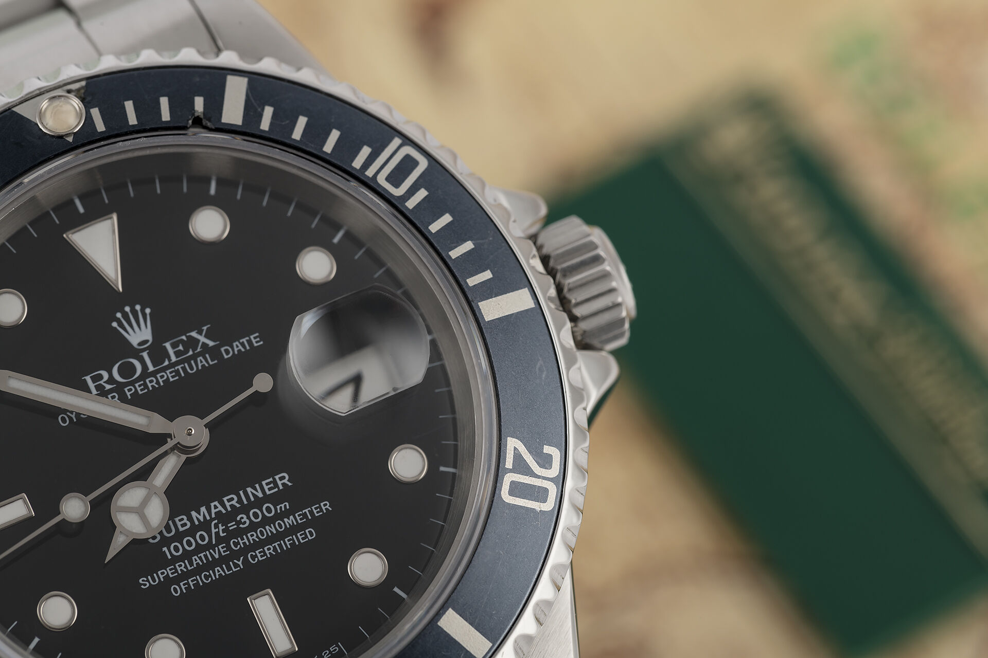 ref 16610 | Tritium T<25 | Rolex Submariner Date