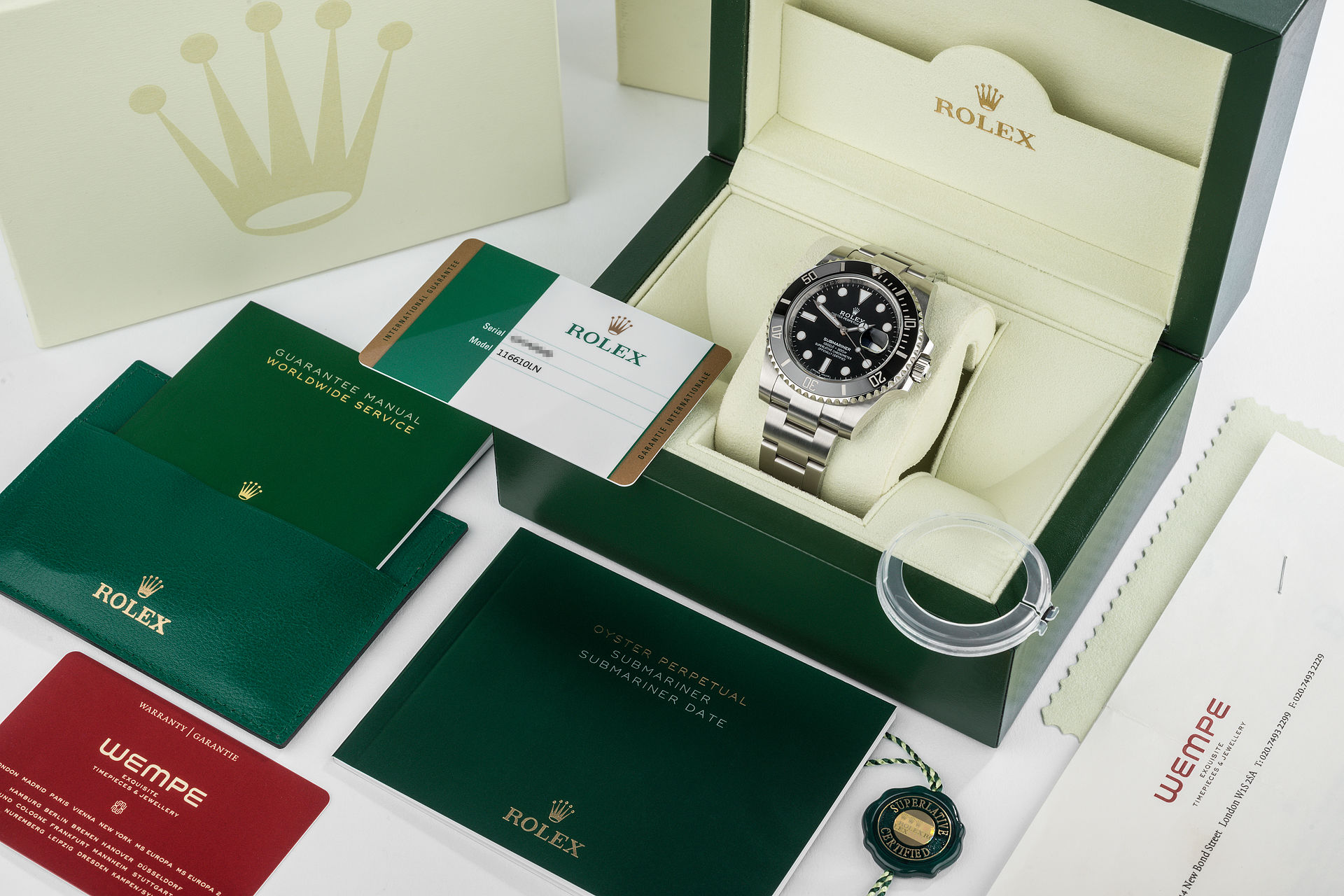 ref 116610LN | Brand New 5 Year Rolex Warranty  | Rolex Submariner Date