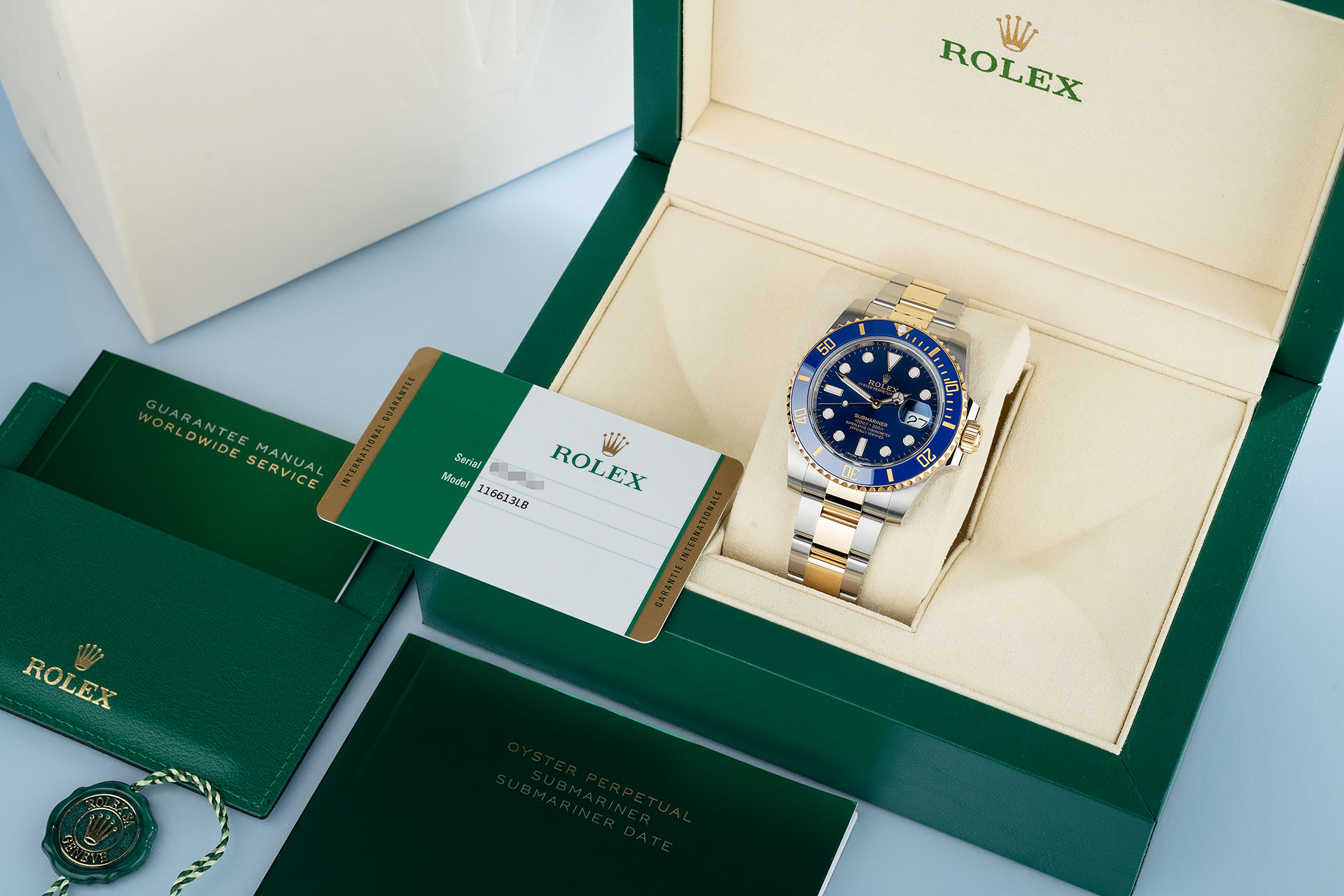 ref 116613LB | Brand New '5 Year Warranty' | Rolex Submariner Date