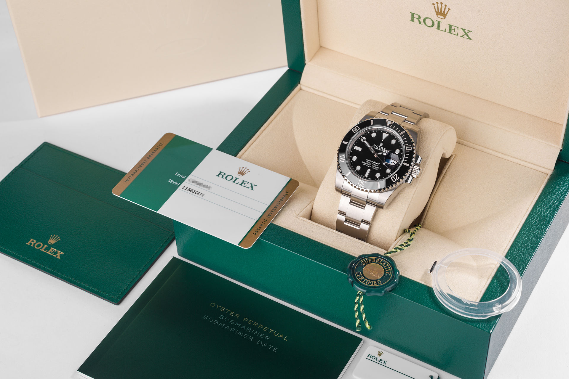 ref 116610LN | Brand New 'Fully Stickered' | Rolex Submariner Date