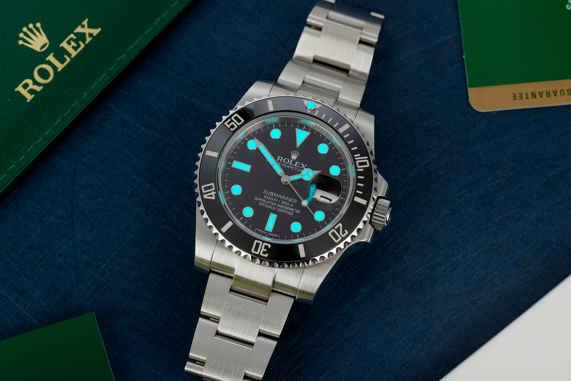 ref 116610LN | 'Cerachrom' Full Set | Rolex Submariner Date