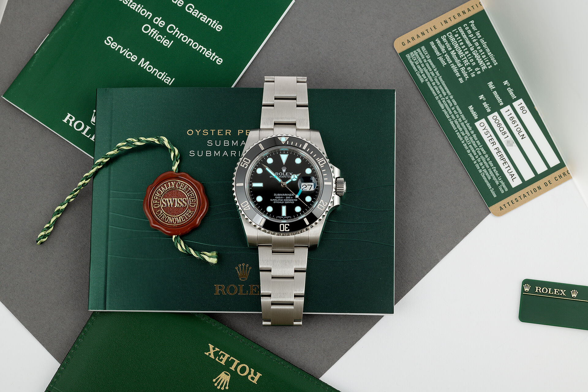 ref 116610LN | 'Cerachrom Bezel' | Rolex Submariner Date